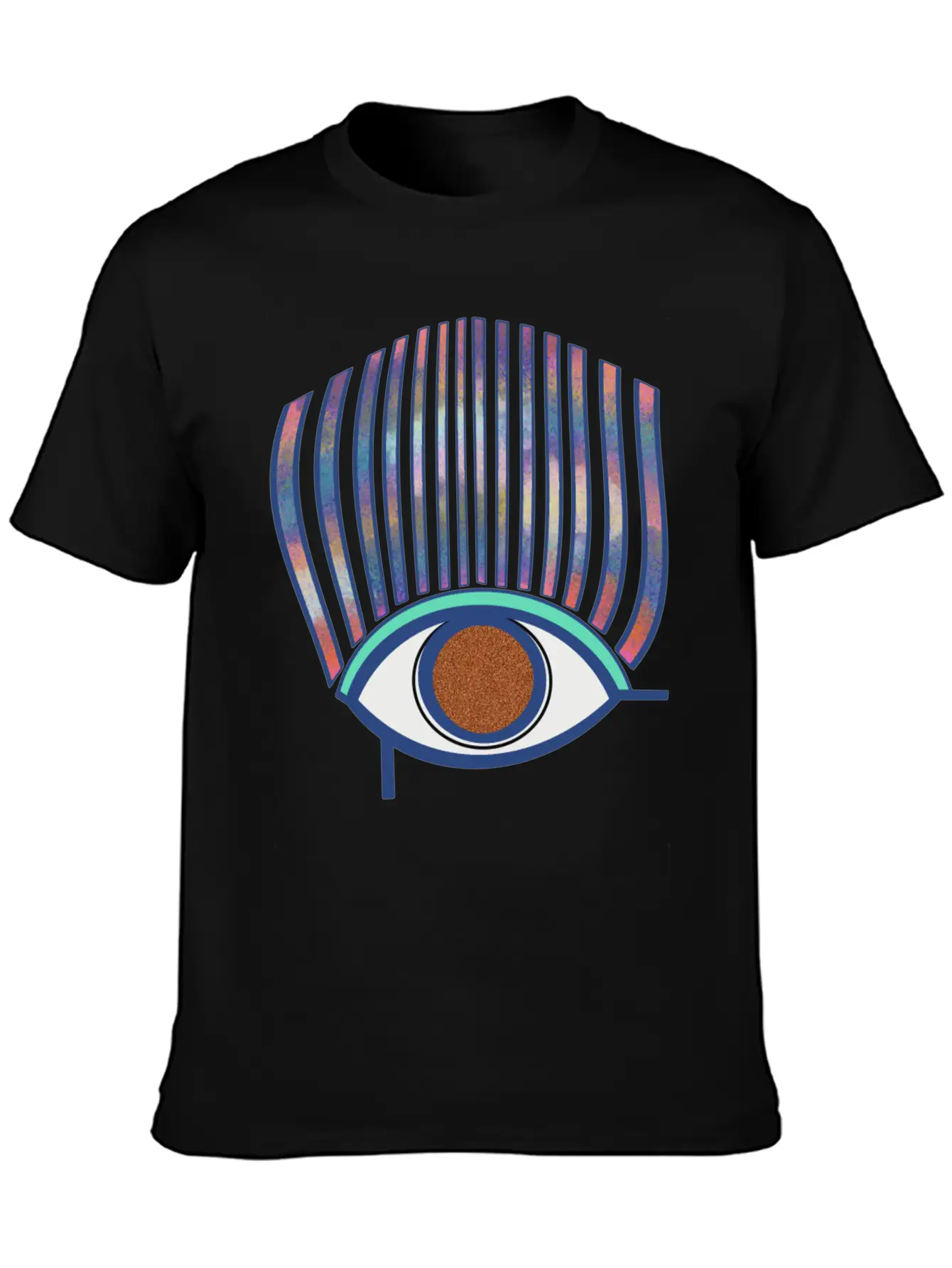 Eye Sky Line Essential Cotton Tee For Daily Outfits ¨C Unisex Style
