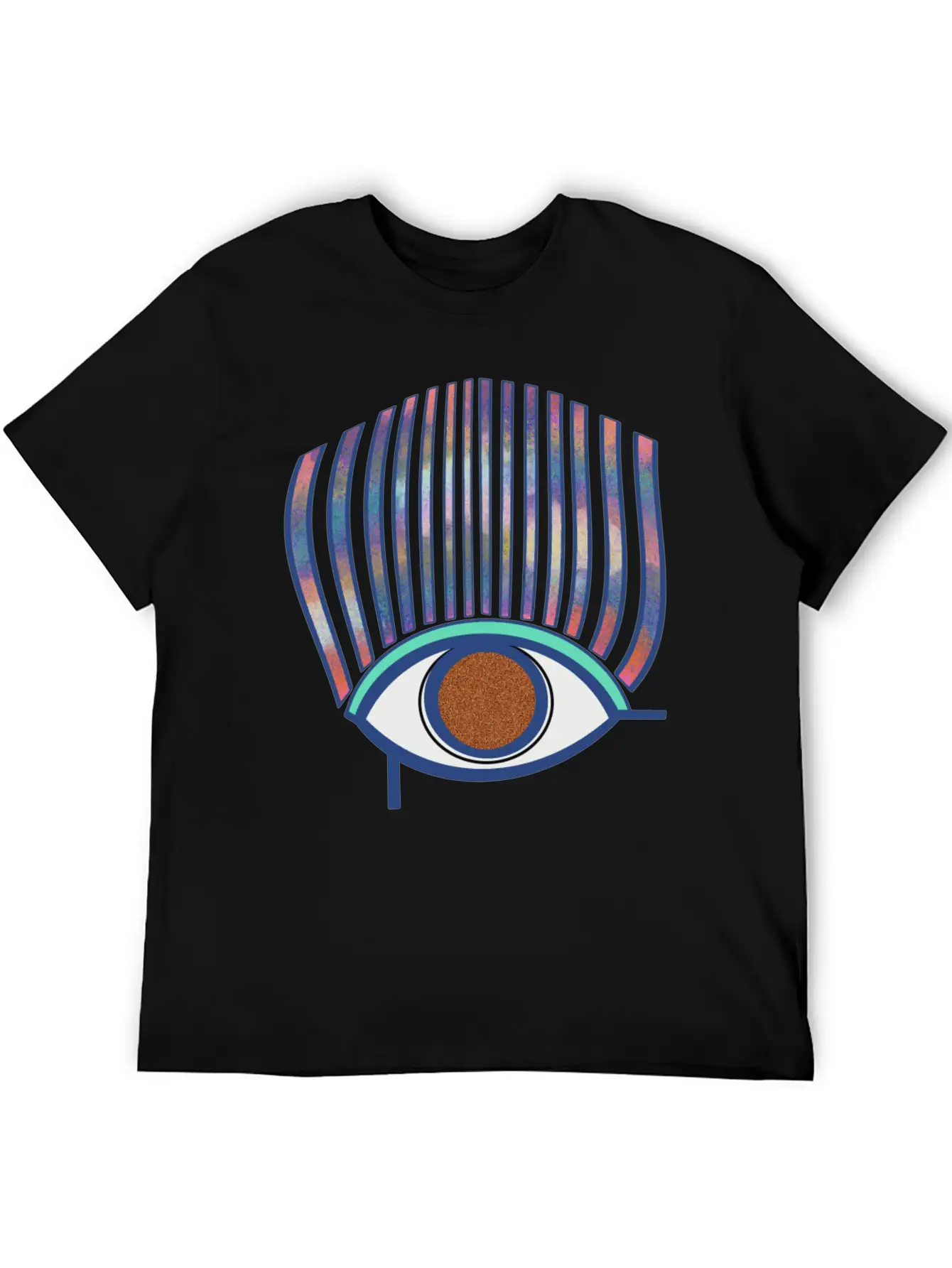 Eye Sky Line Essential Cotton Tee For Daily Outfits ¨C Unisex Style