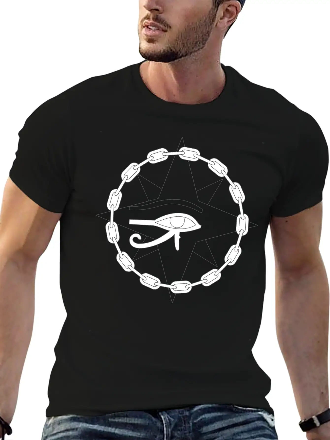 Eyes Of Stars. Essential Cotton Tee For Daily Outfits ¨C Unisex Style