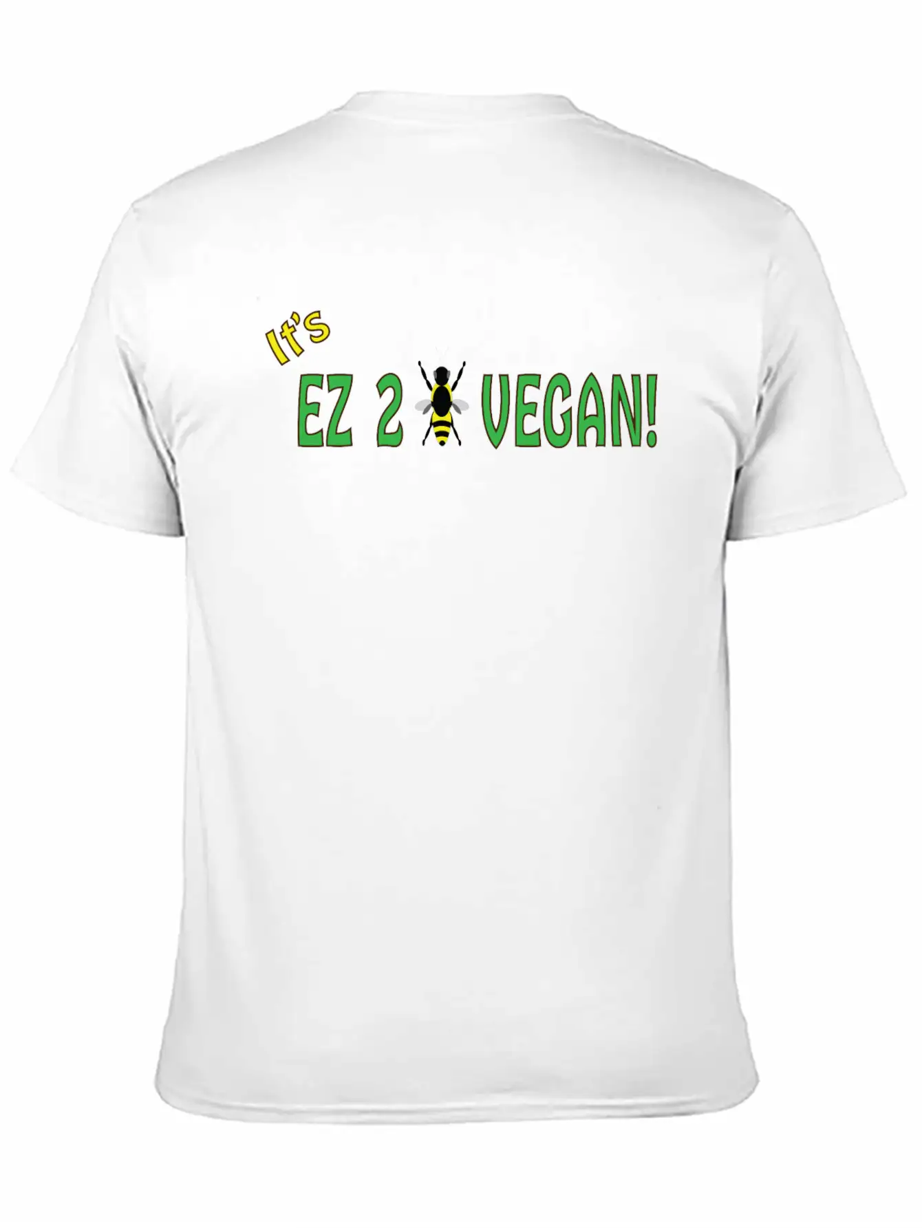 EZ2BVEGAN Basic Graphic T-Shirt ¨C Daily Comfort In Soft Cotton