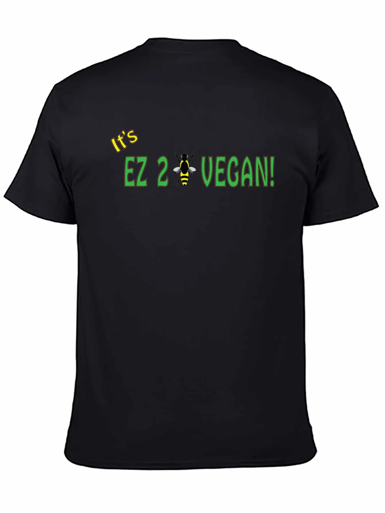 EZ2BVEGAN Basic Graphic T-Shirt ¨C Daily Comfort In Soft Cotton