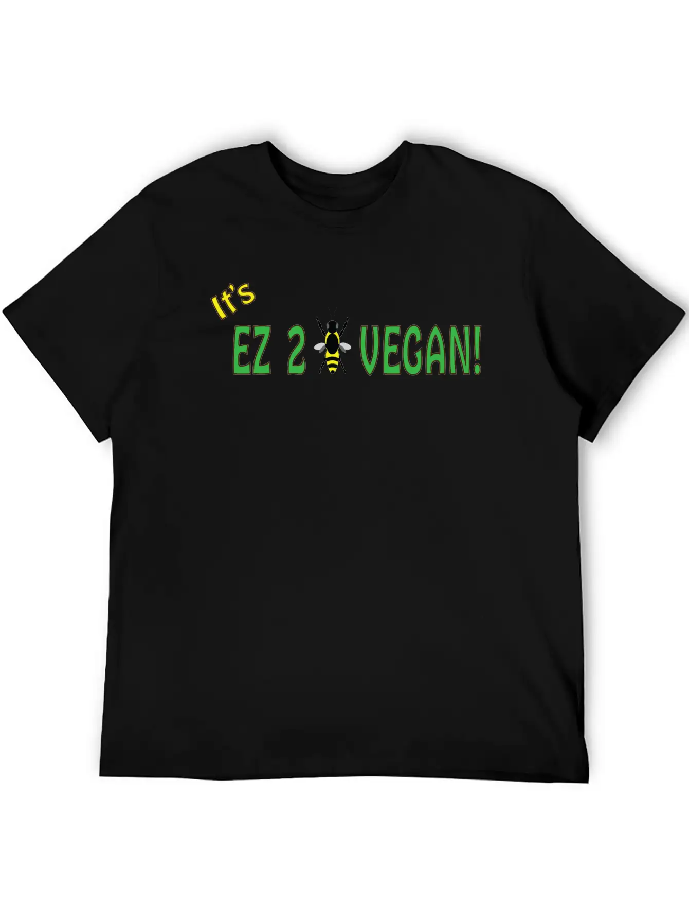 EZ2BVEGAN Basic Graphic T-Shirt ¨C Daily Comfort In Soft Cotton