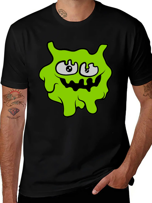 Face Funny Slime Essential Cotton Tee For Daily Outfits ¨C Unisex Style