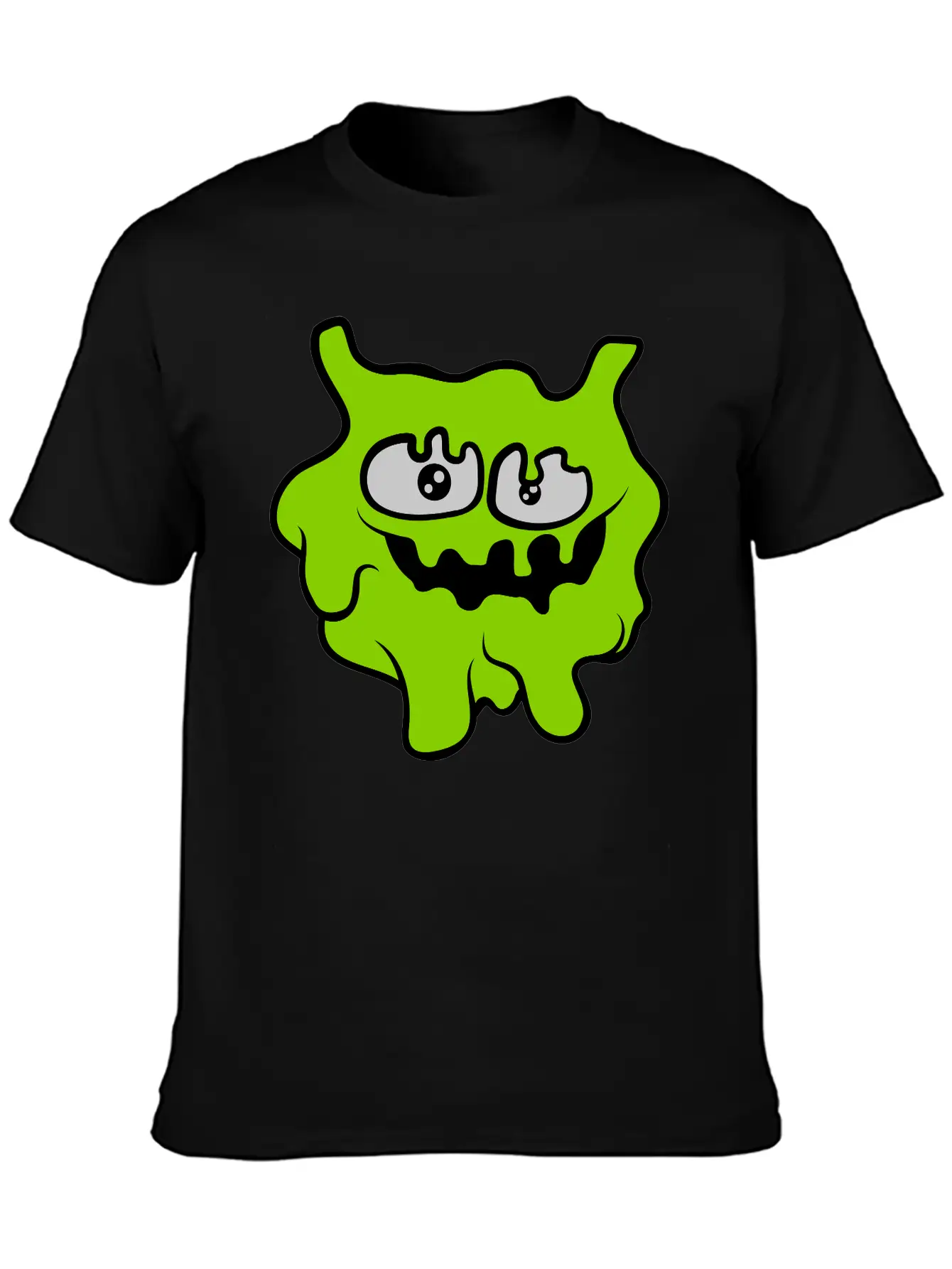 Face Funny Slime Essential Cotton Tee For Daily Outfits ¨C Unisex Style