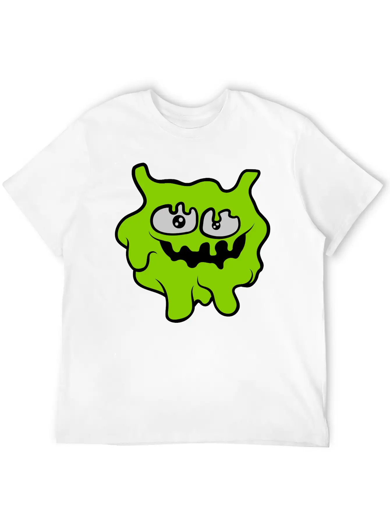 Face Funny Slime Essential Cotton Tee For Daily Outfits ¨C Unisex Style