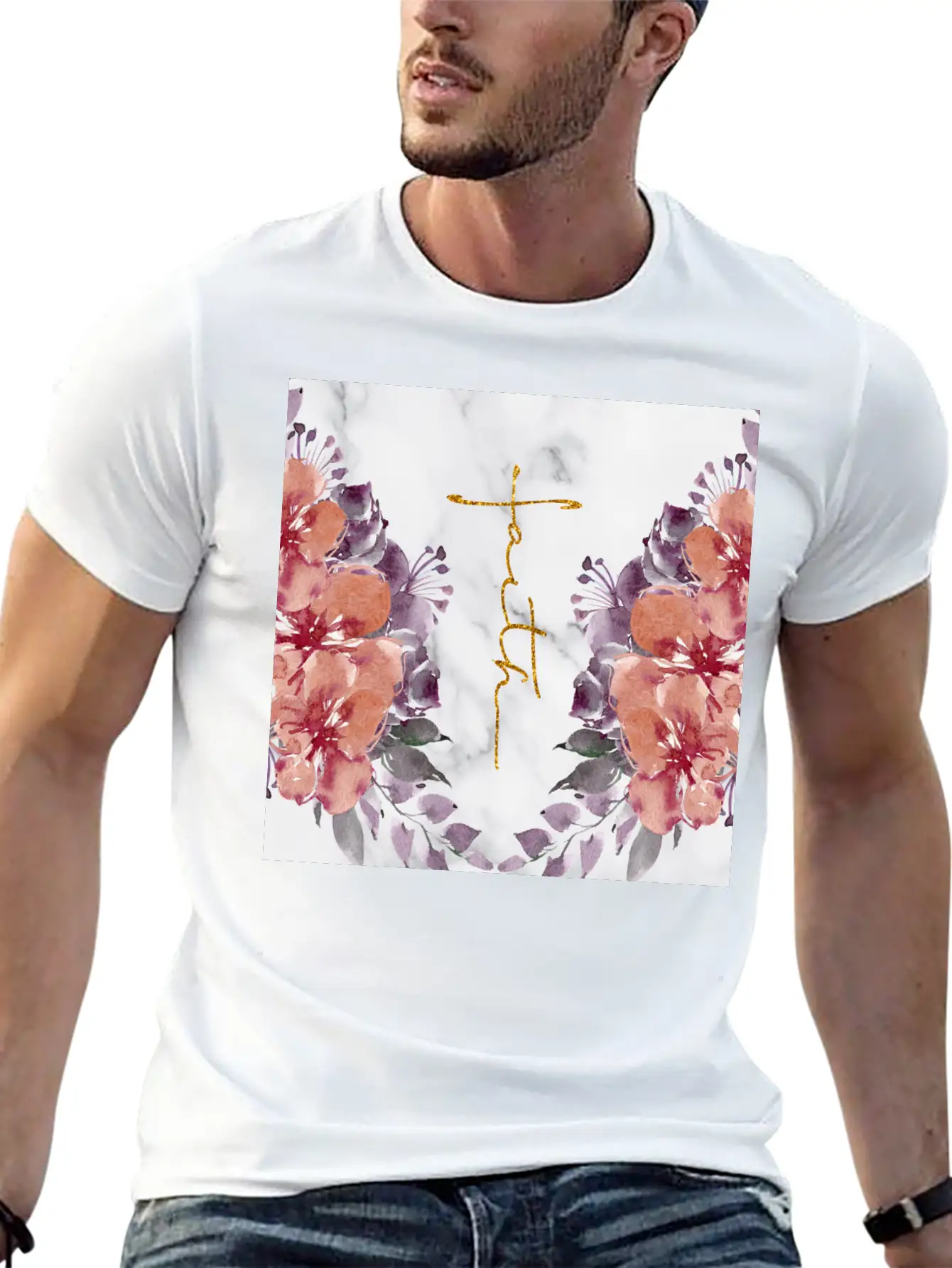 Faith Bible Verse Soft Cotton Short Sleeve Tee ¨C Unisex Wardrobe Staple