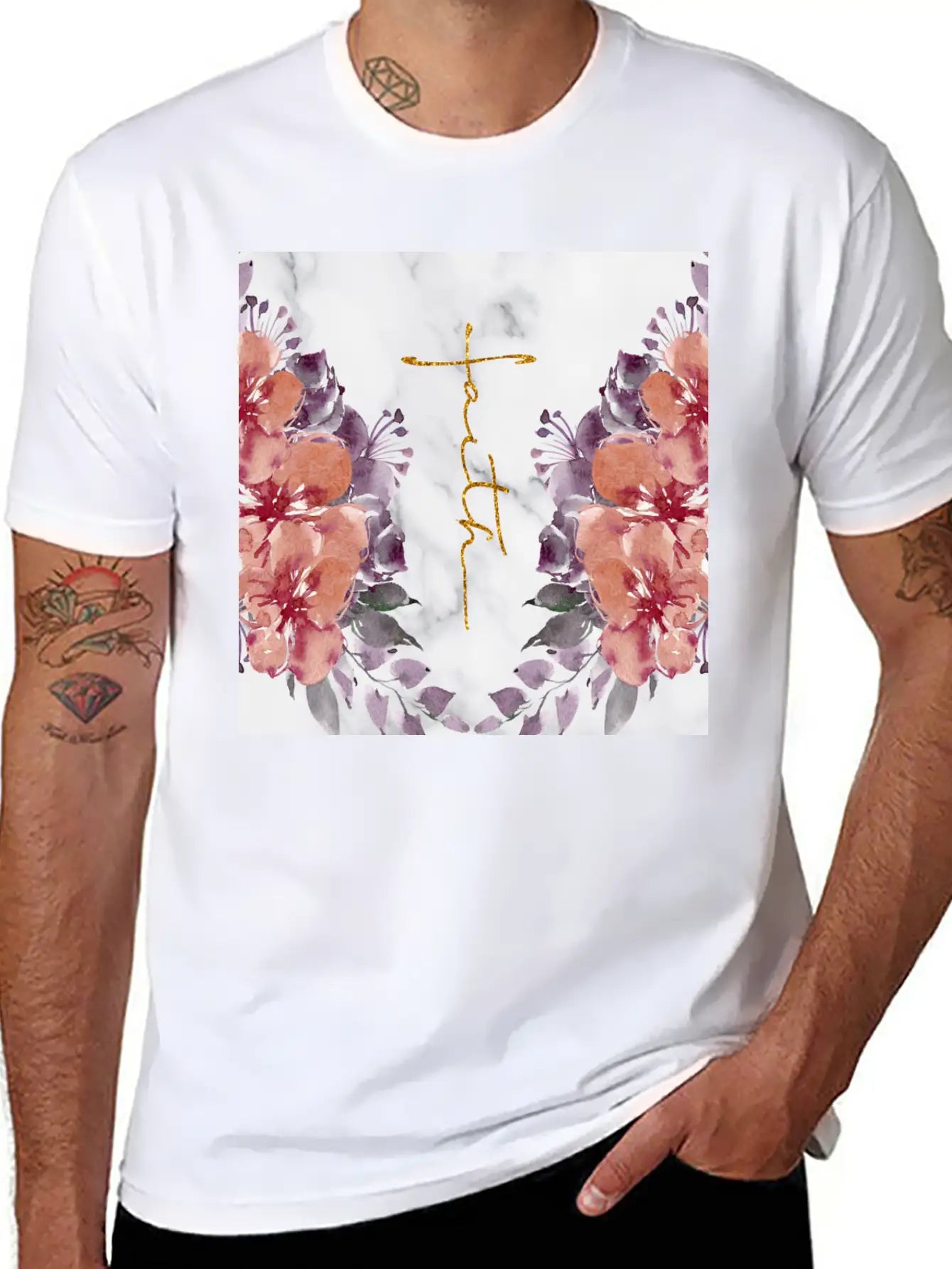 Faith Bible Verse Soft Cotton Short Sleeve Tee ¨C Unisex Wardrobe Staple