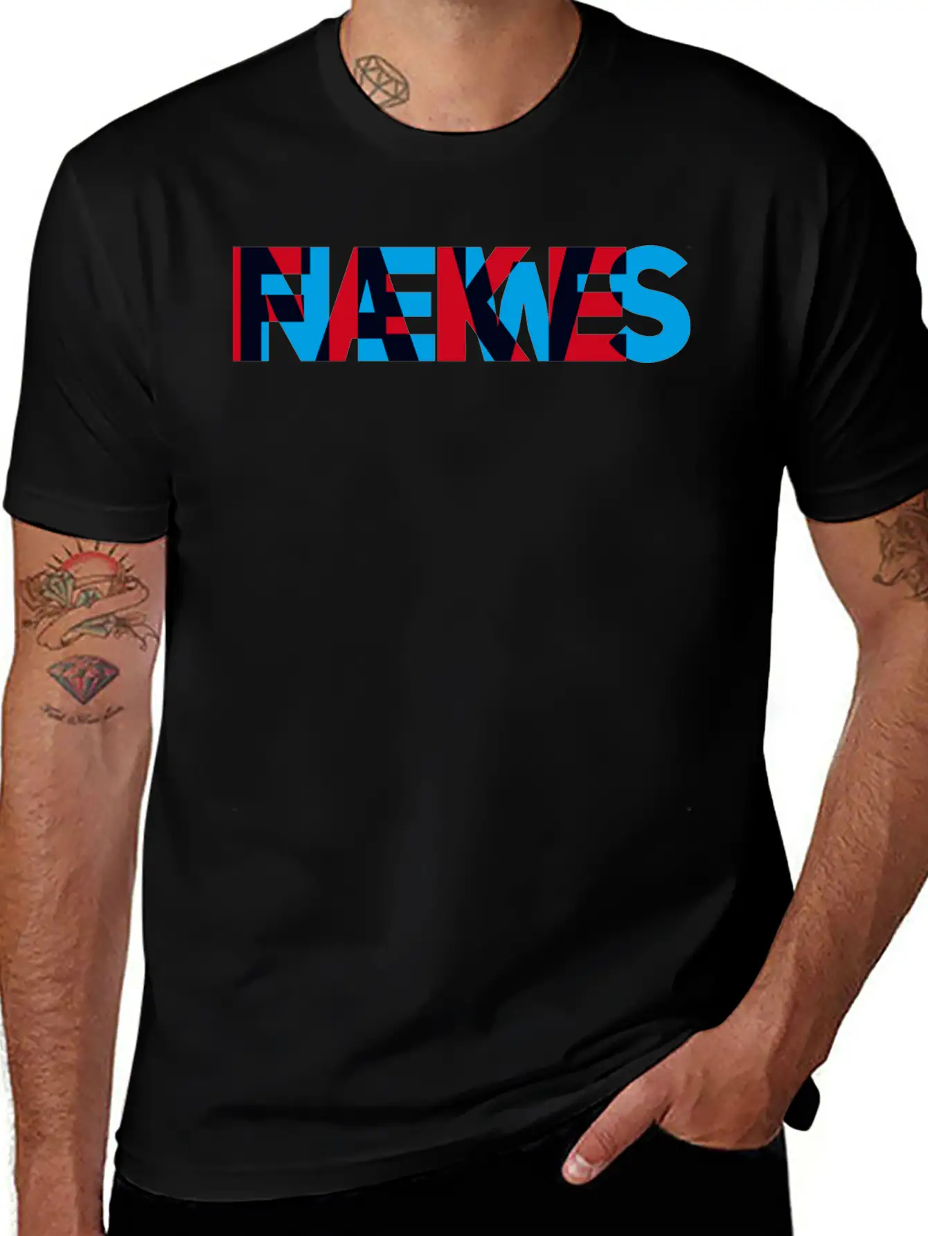 Fake News Politic Letter Ironic Humor Journalist Basic Graphic T-Shirt ¨C Daily Comfort In Soft Cotton