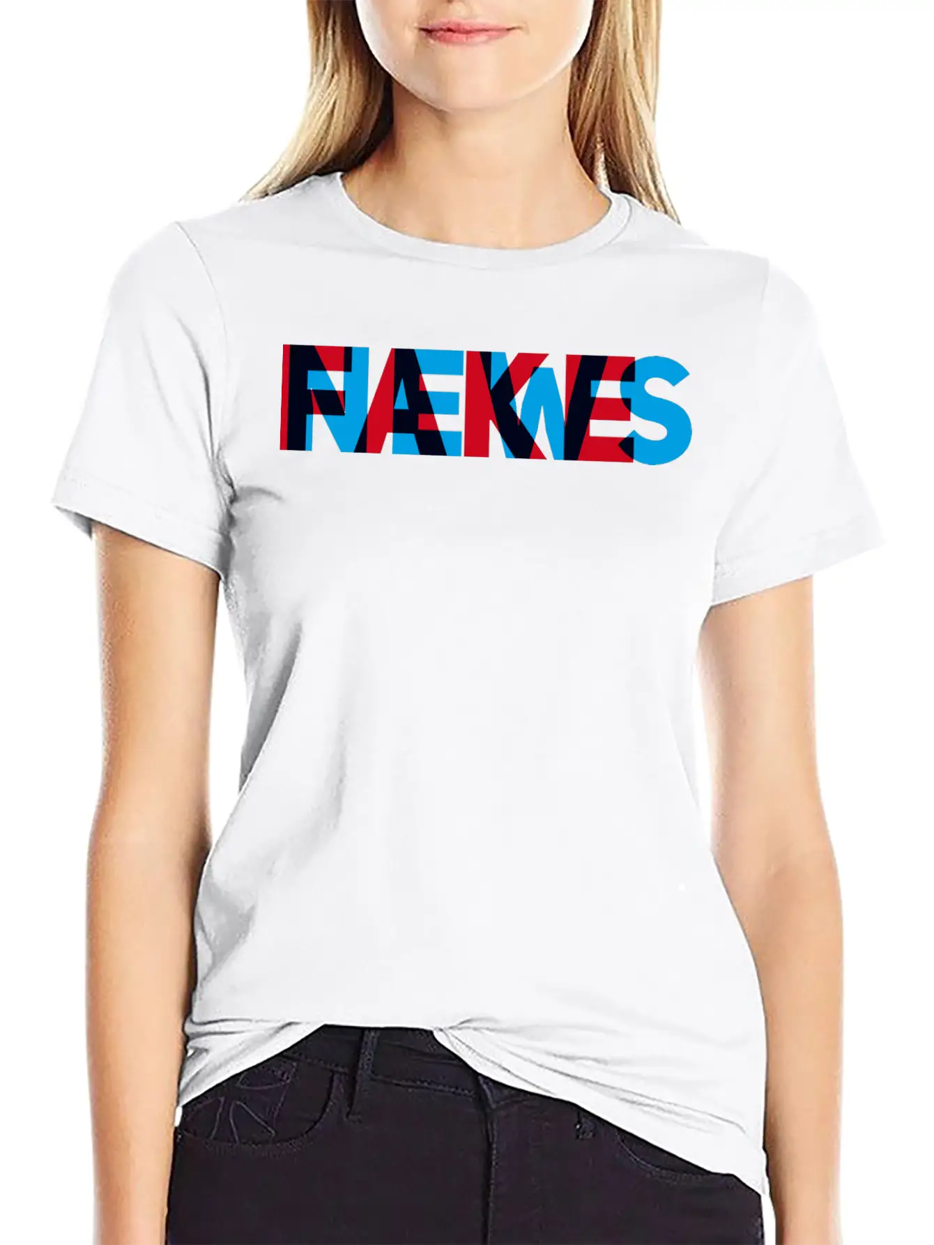 Fake News Politic Letter Ironic Humor Journalist Basic Graphic T-Shirt ¨C Daily Comfort In Soft Cotton
