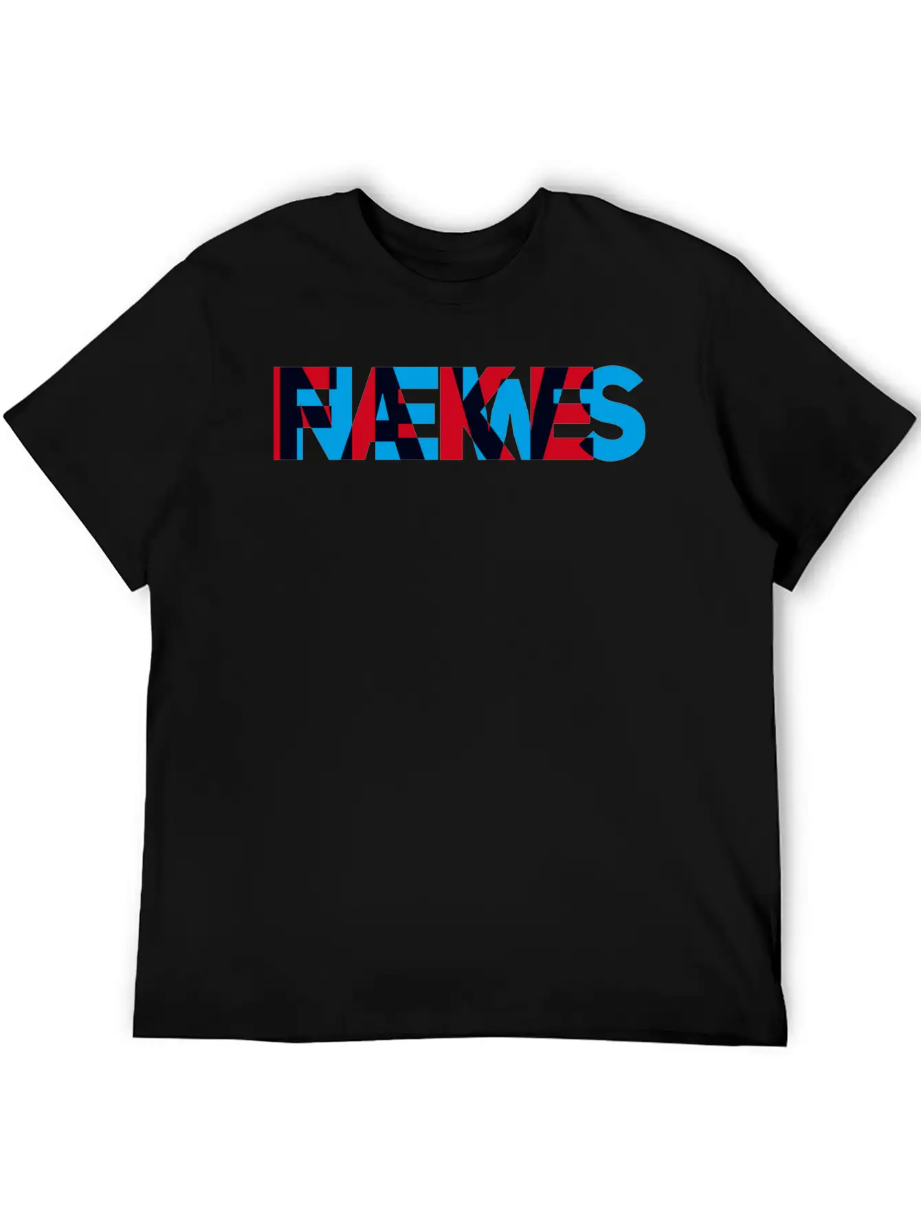 Fake News Politic Letter Ironic Humor Journalist Basic Graphic T-Shirt ¨C Daily Comfort In Soft Cotton