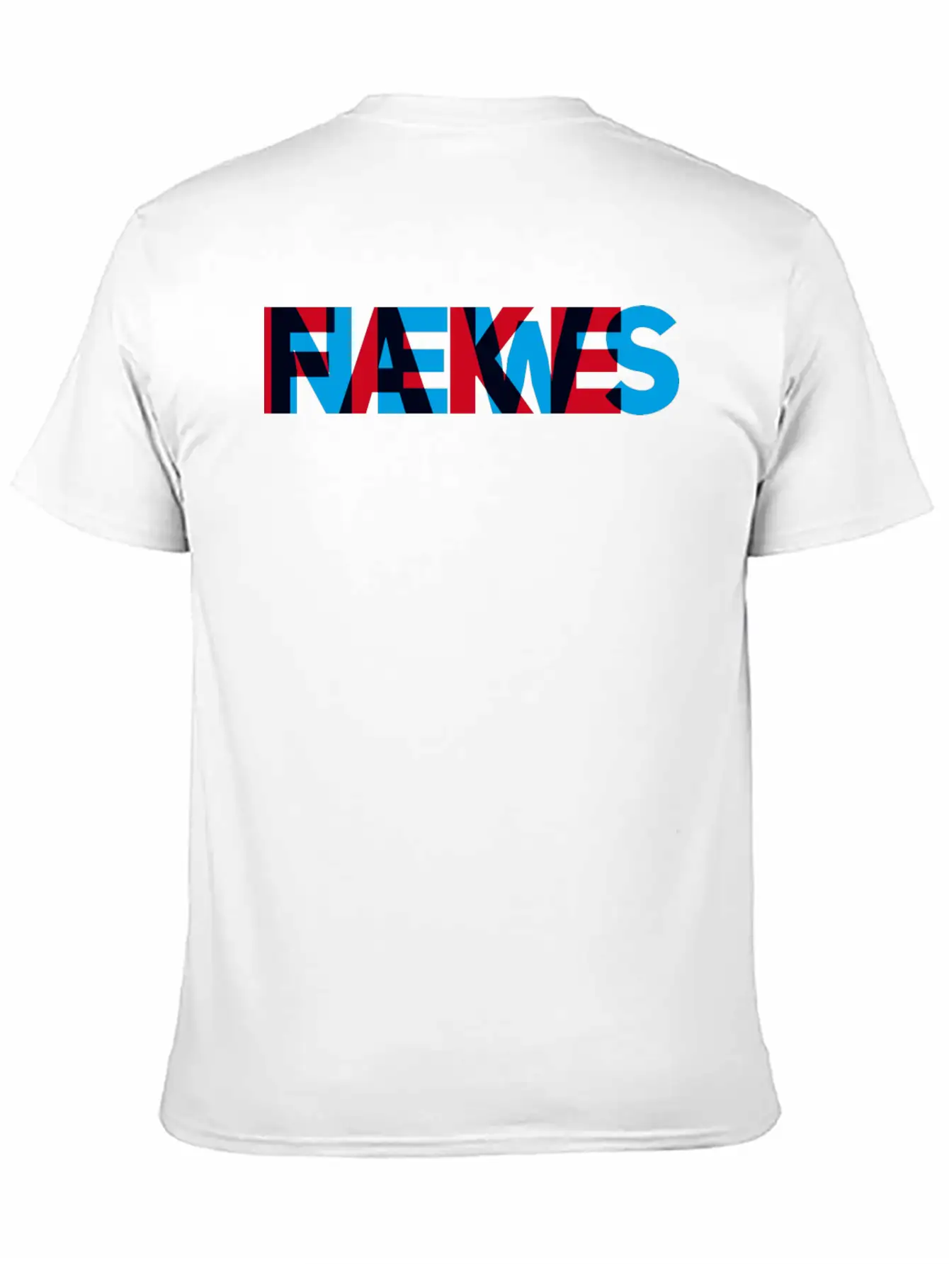 Fake News Politic Letter Ironic Humor Journalist Basic Graphic T-Shirt ¨C Daily Comfort In Soft Cotton