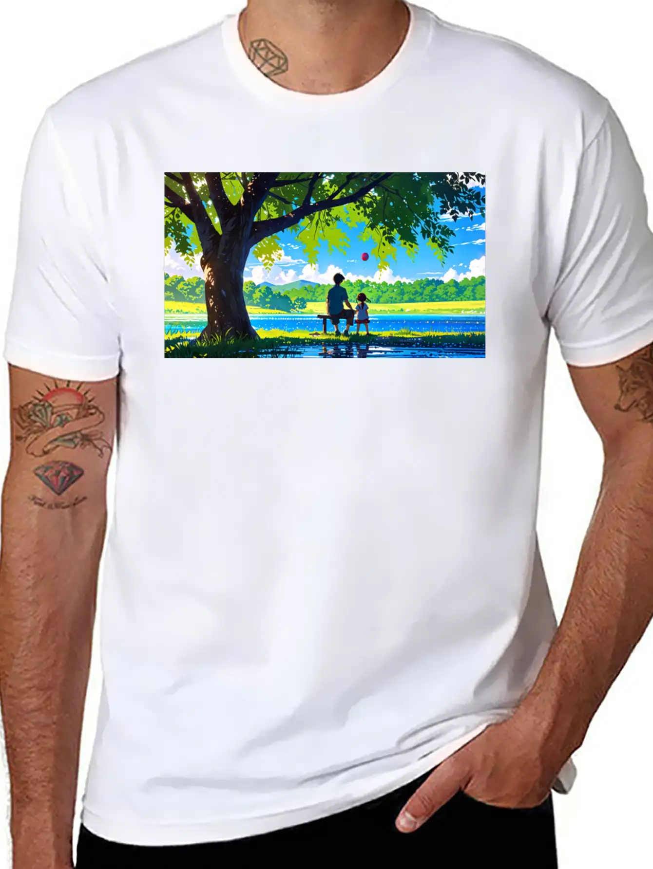 Family Essential Cotton Tee For Daily Outfits ¨C Unisex Style