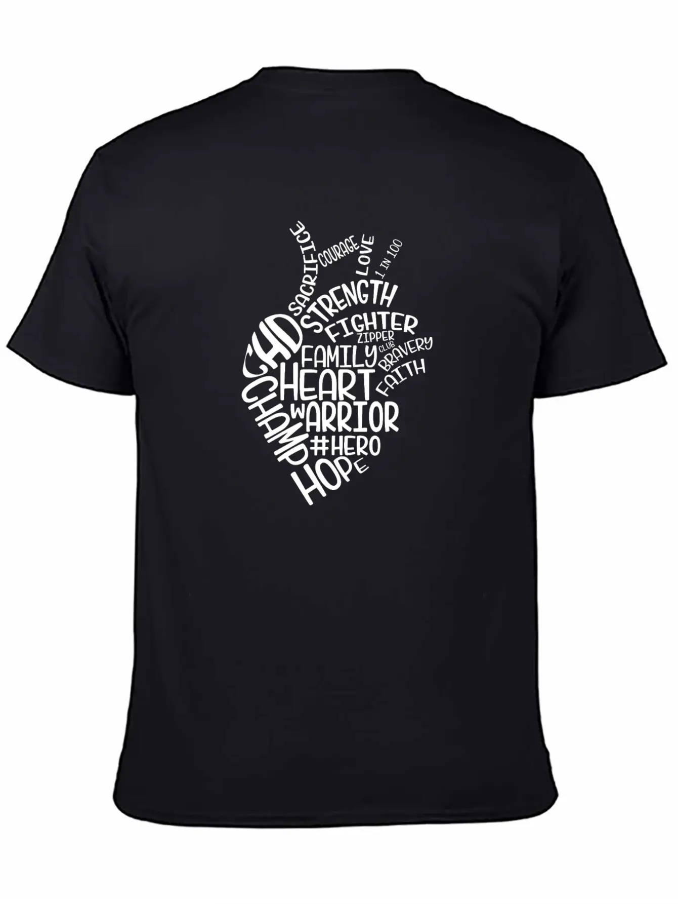 Family Fighter Strength Hope Raise Awareness And Basic Graphic T-Shirt ¨C Daily Comfort In Soft Cotton