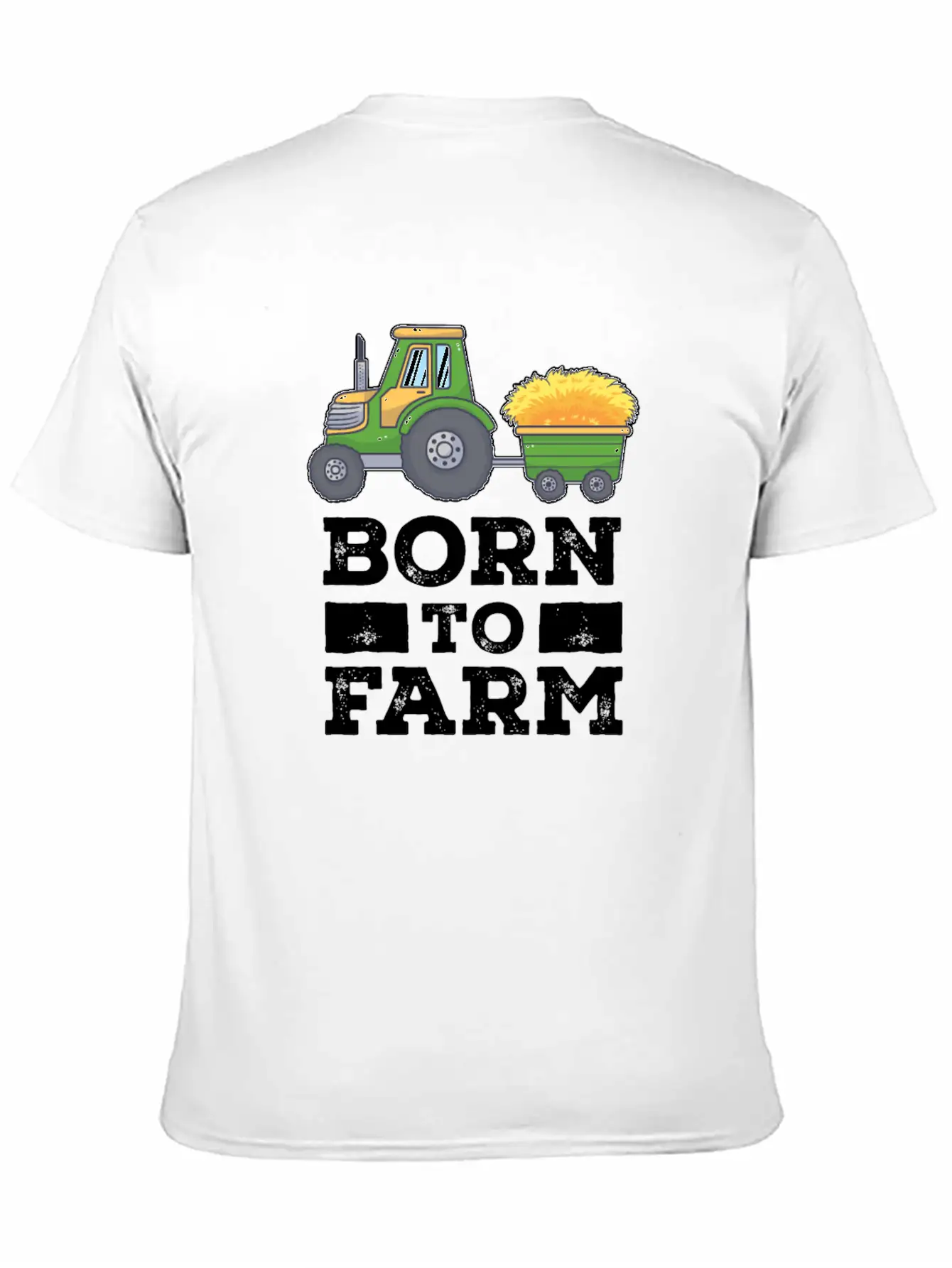 Farming Truck Cool Born To Farm Agriculture Basic Graphic T-Shirt ¨C Daily Comfort In Soft Cotton