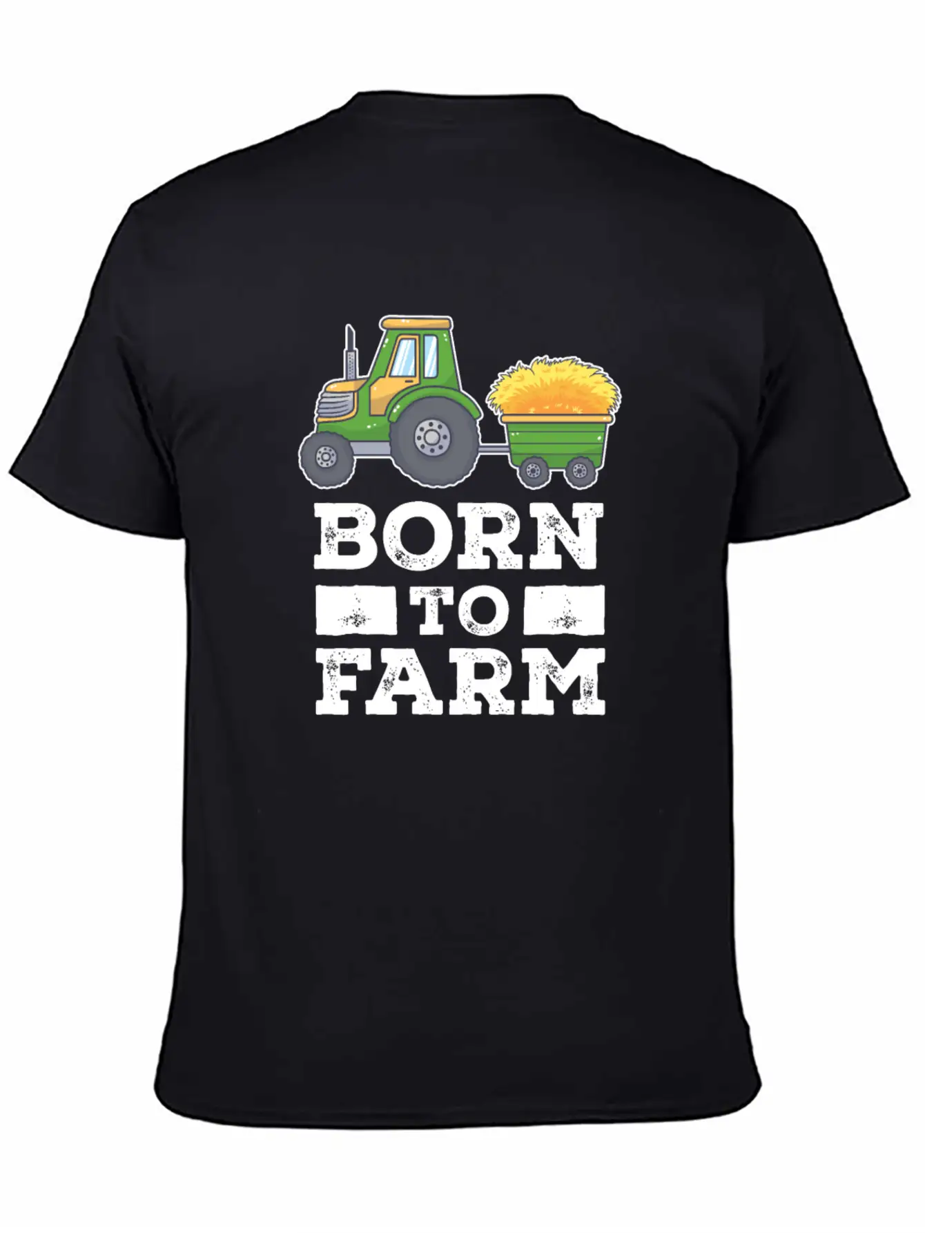 Farming Truck Cool Born To Farm Agriculture Basic Graphic T-Shirt ¨C Daily Comfort In Soft Cotton