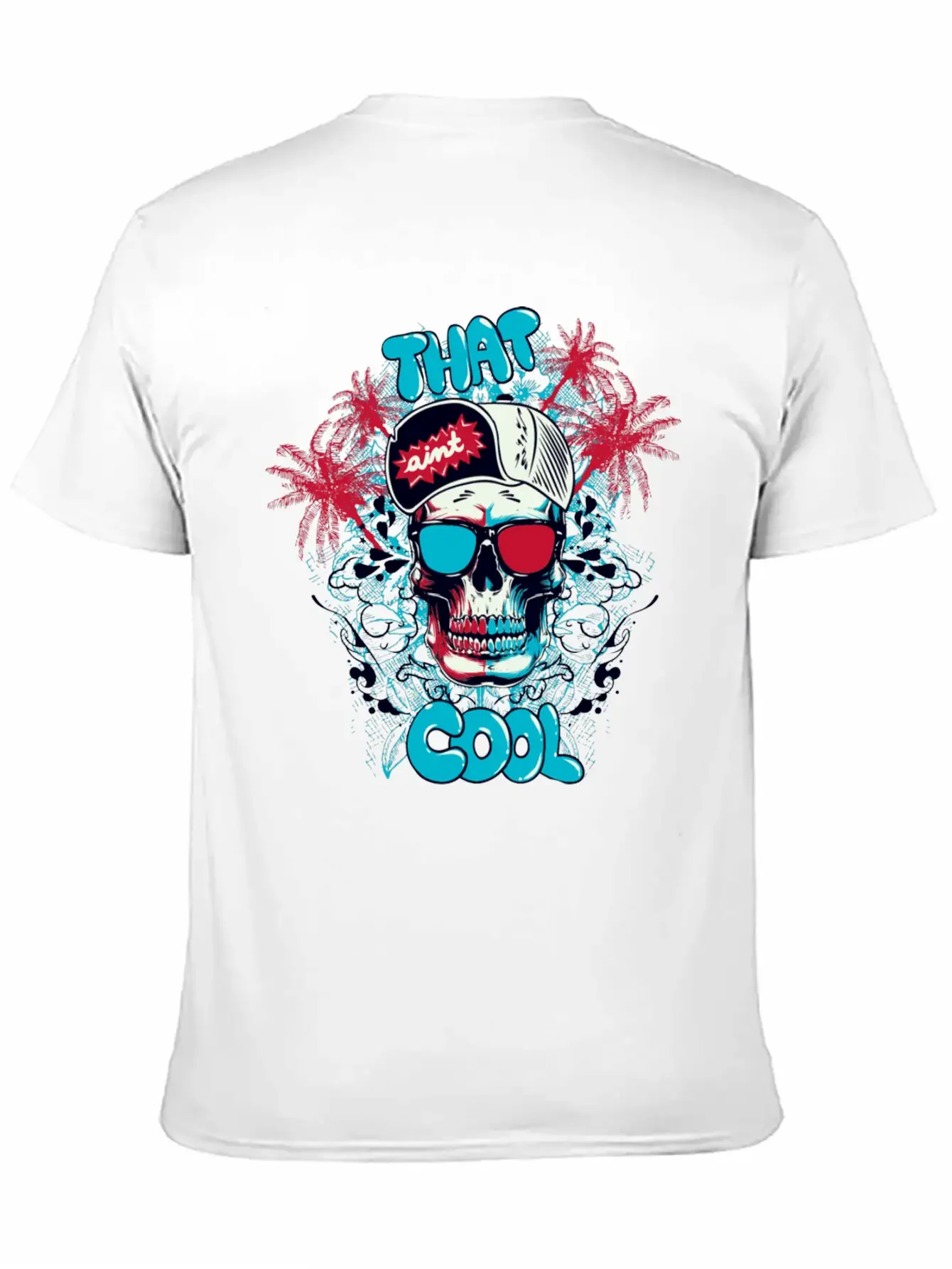 Fashion Trend Material Illustration Essential Cotton Tee For Daily Outfits ¨C Unisex Style