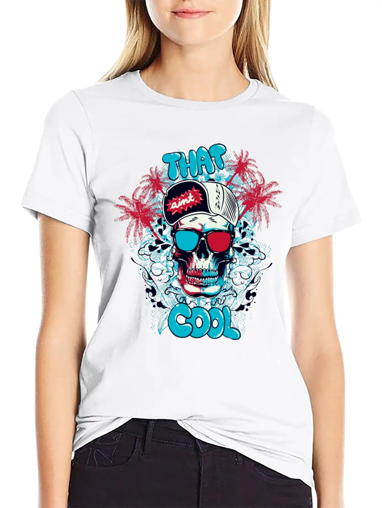 Fashion Trend Material Illustration Essential Cotton Tee For Daily Outfits ¨C Unisex Style