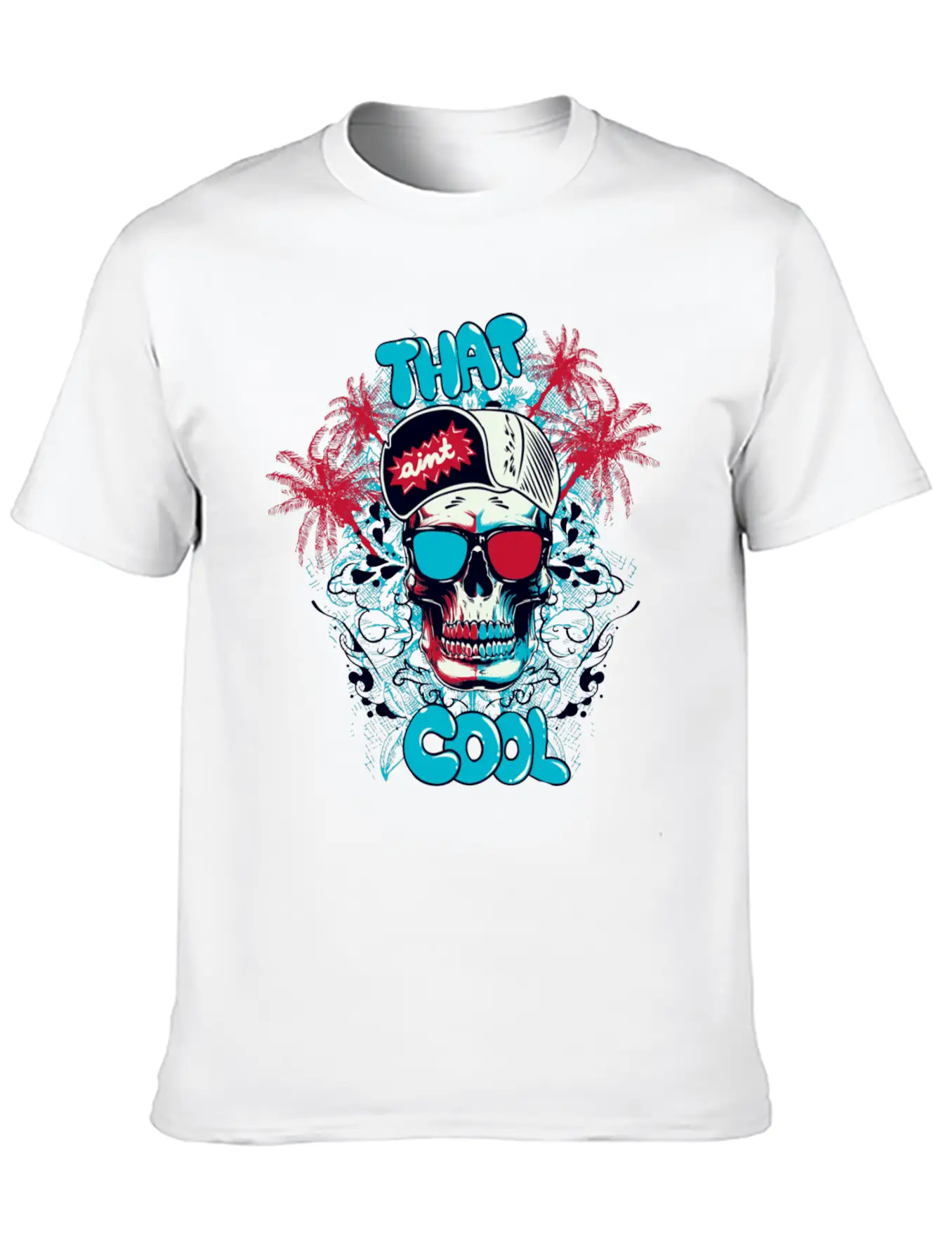 Fashion Trend Material Illustration Essential Cotton Tee For Daily Outfits ¨C Unisex Style