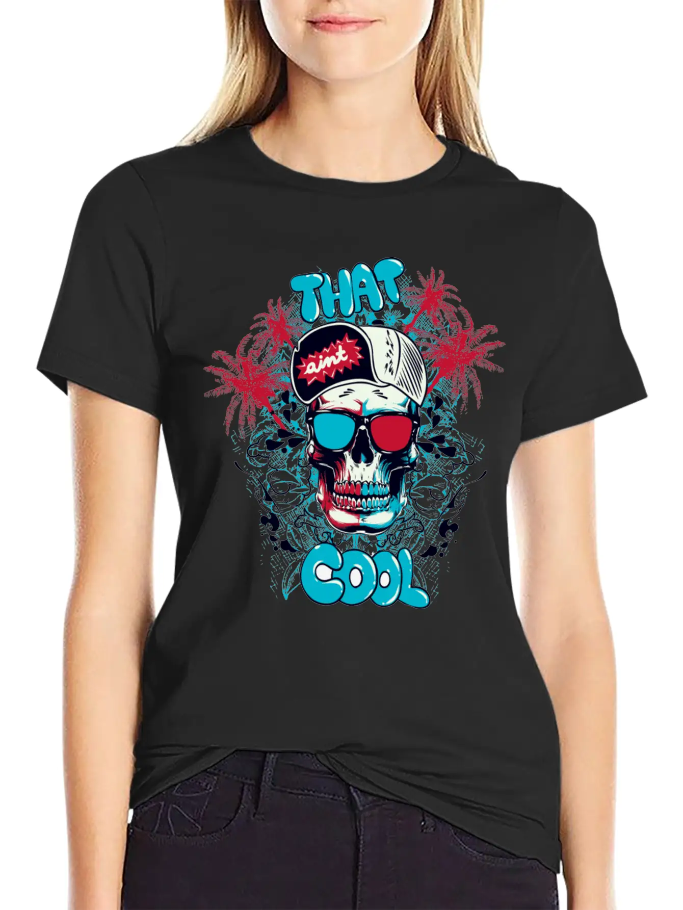 Fashion Trend Material Illustration Essential Cotton Tee For Daily Outfits ¨C Unisex Style