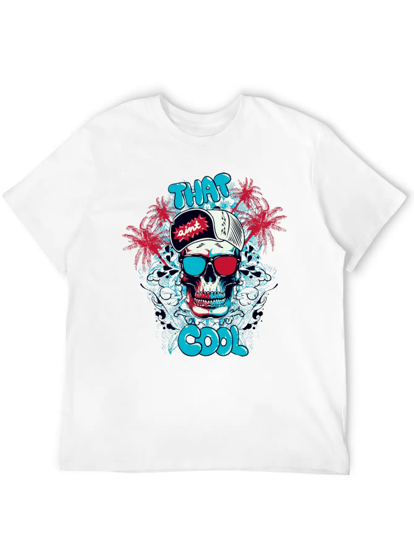 Fashion Trend Material Illustration Essential Cotton Tee For Daily Outfits ¨C Unisex Style