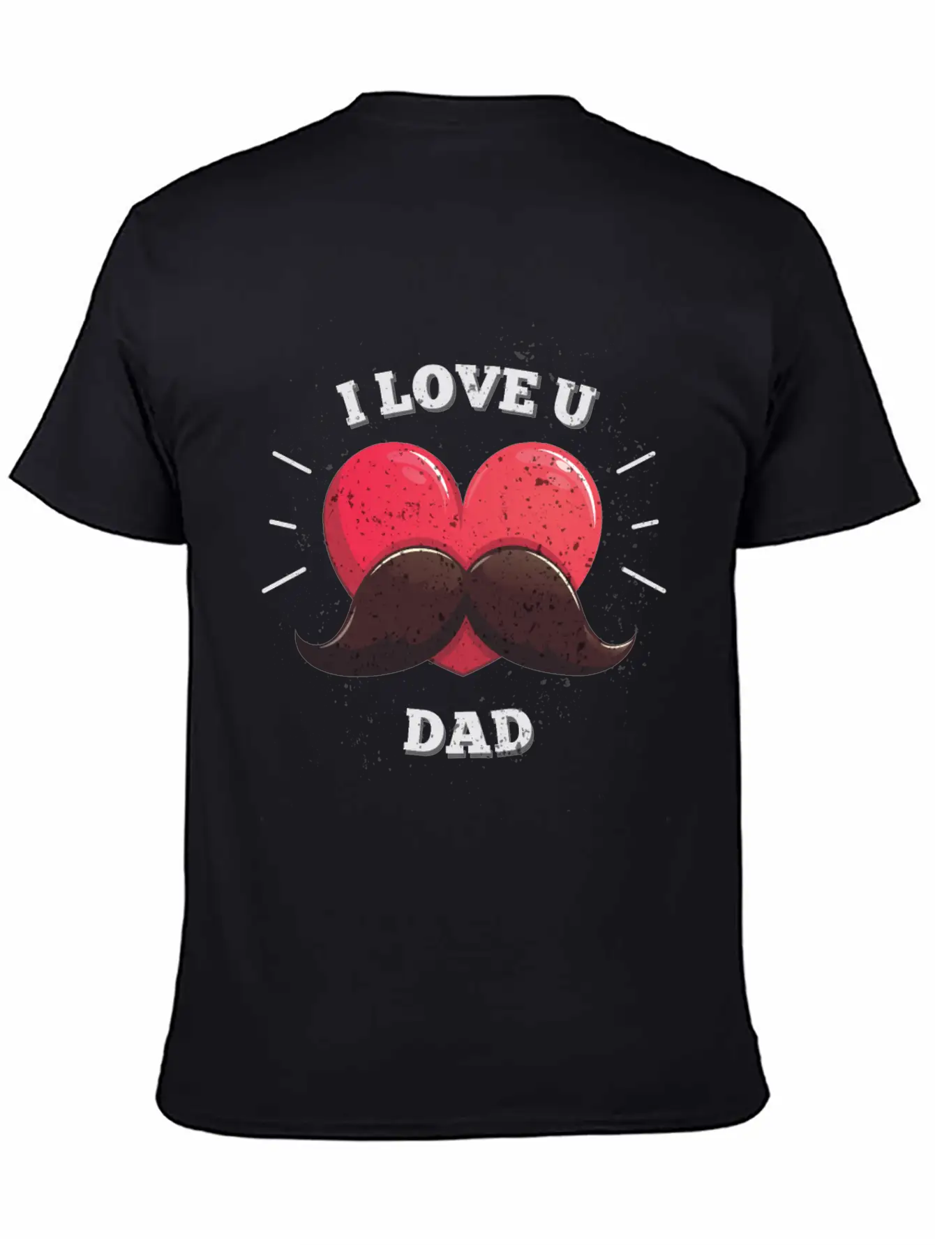Fatherday Dad Son Daughter Grunge Basic Graphic T-Shirt ¨C Daily Comfort In Soft Cotton