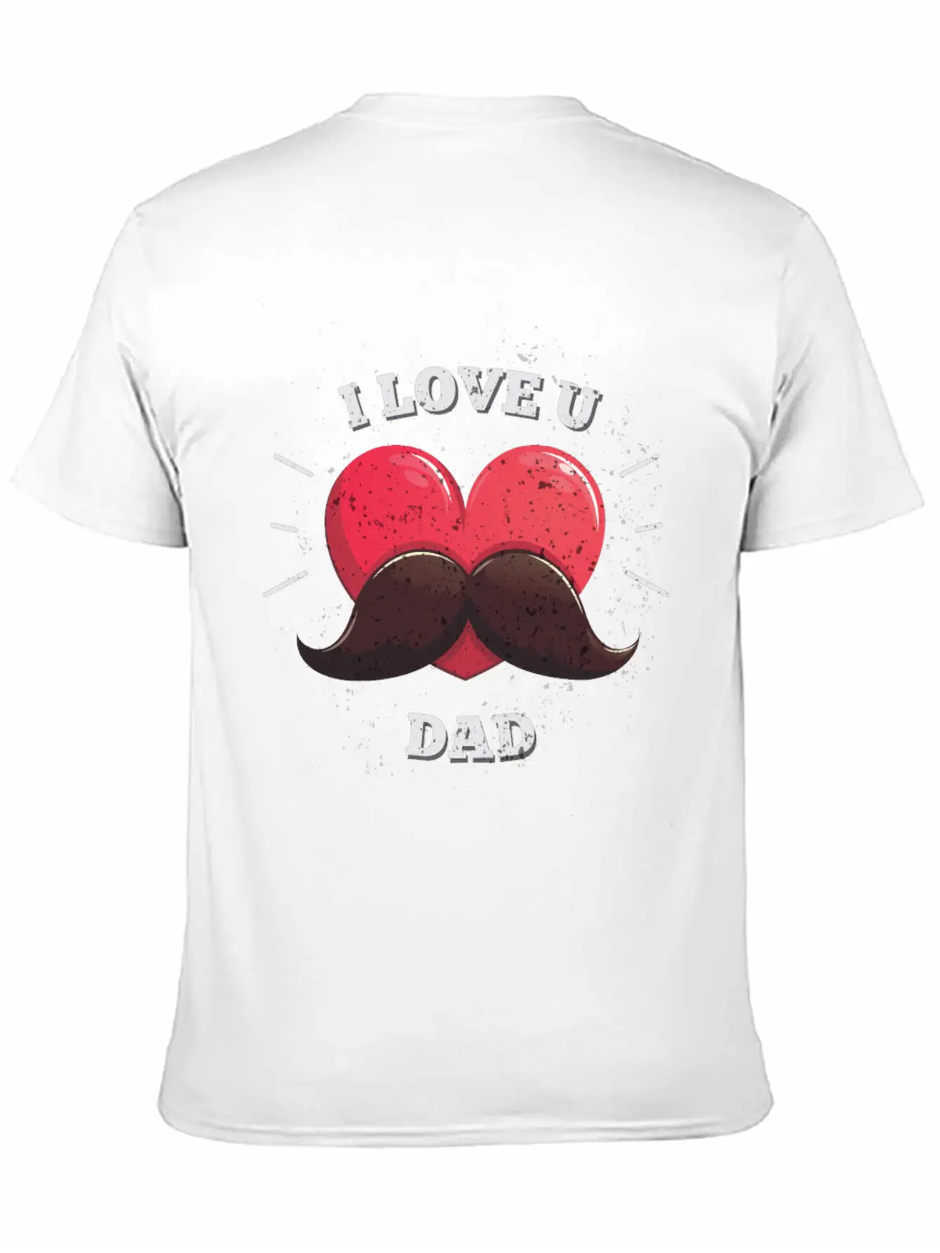 Fatherday Dad Son Daughter Grunge Basic Graphic T-Shirt ¨C Daily Comfort In Soft Cotton
