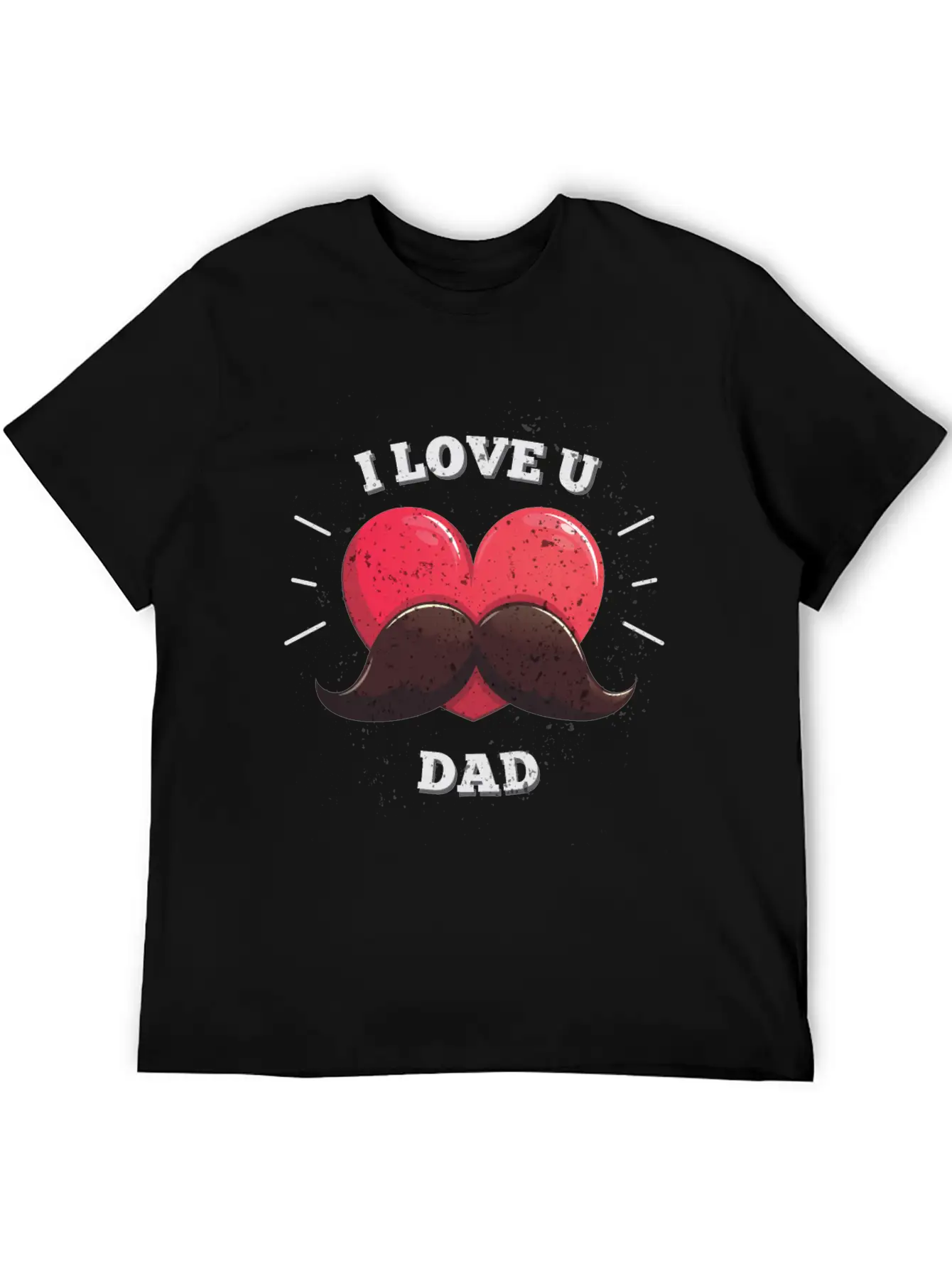 Fatherday Dad Son Daughter Grunge Basic Graphic T-Shirt ¨C Daily Comfort In Soft Cotton