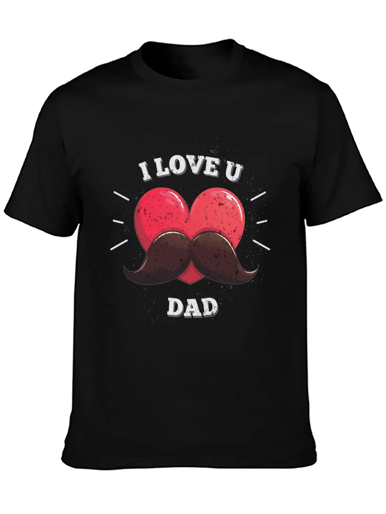 Fatherday Dad Son Daughter Grunge Basic Graphic T-Shirt ¨C Daily Comfort In Soft Cotton