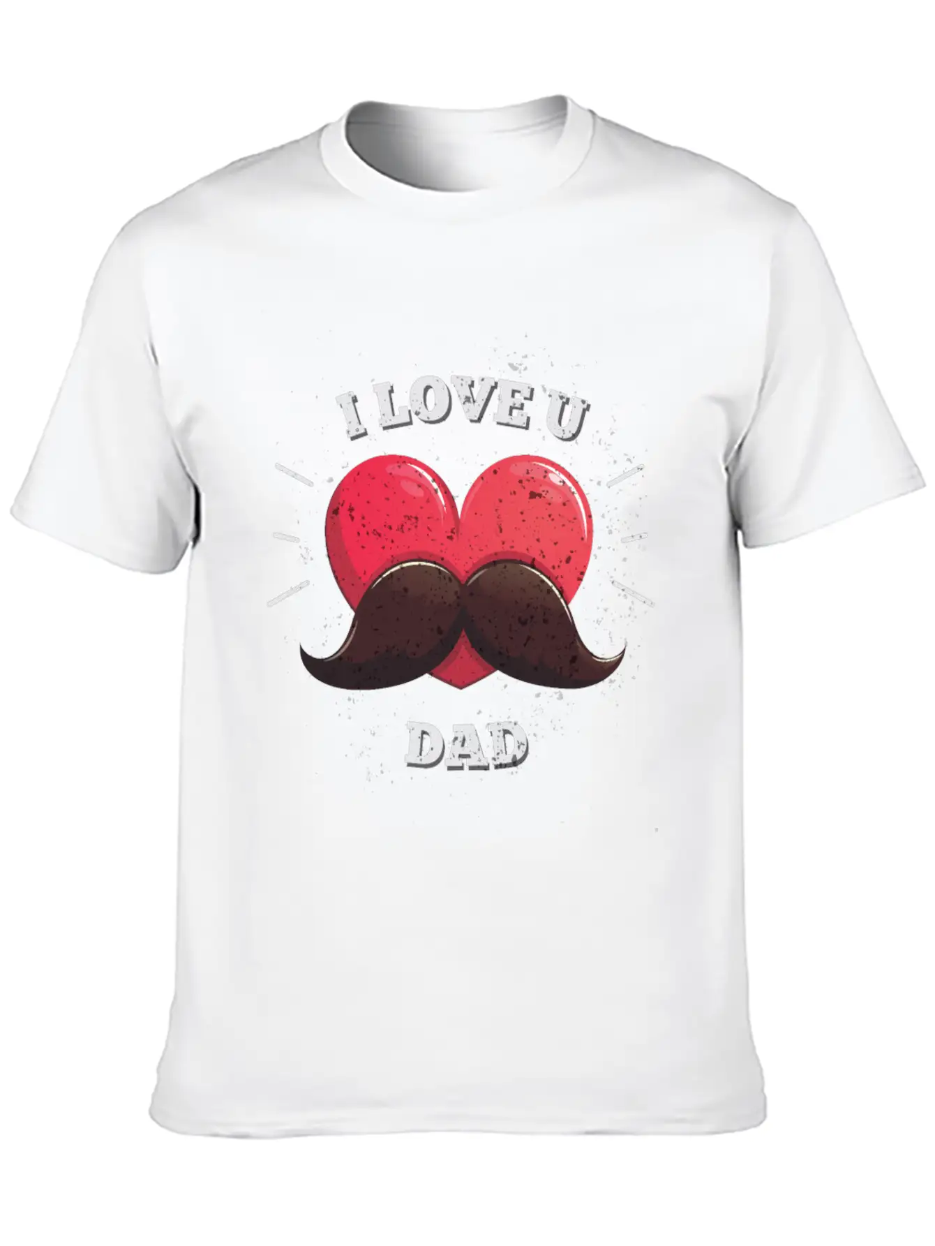Fatherday Dad Son Daughter Grunge Basic Graphic T-Shirt ¨C Daily Comfort In Soft Cotton