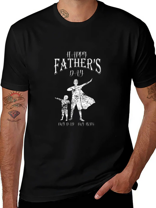 Fathers Day Essential Cotton Tee For Daily Outfits ¨C Unisex Style