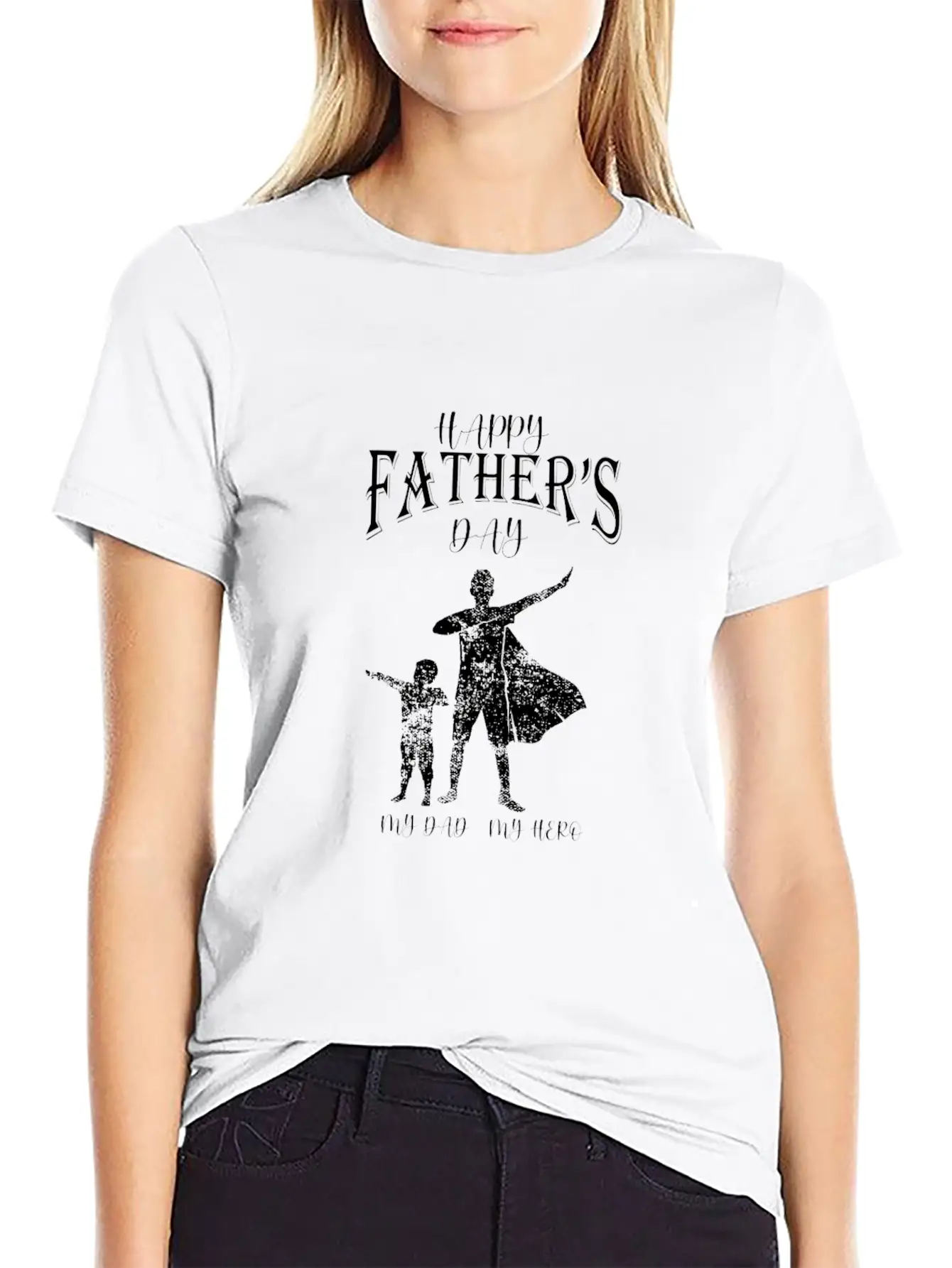 Fathers Day Essential Cotton Tee For Daily Outfits ¨C Unisex Style