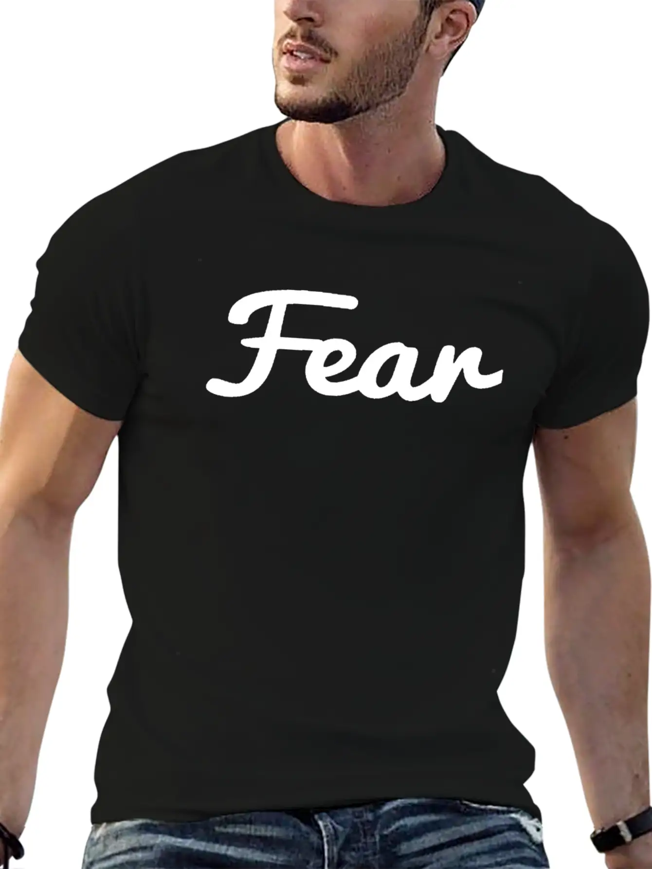 Fear Basic Graphic T-Shirt ¨C Daily Comfort In Soft Cotton