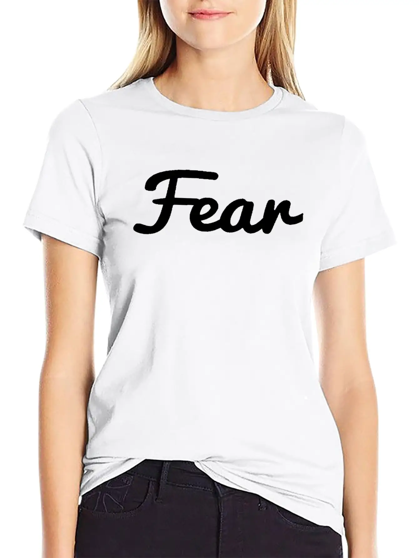 Fear Basic Graphic T-Shirt ¨C Daily Comfort In Soft Cotton
