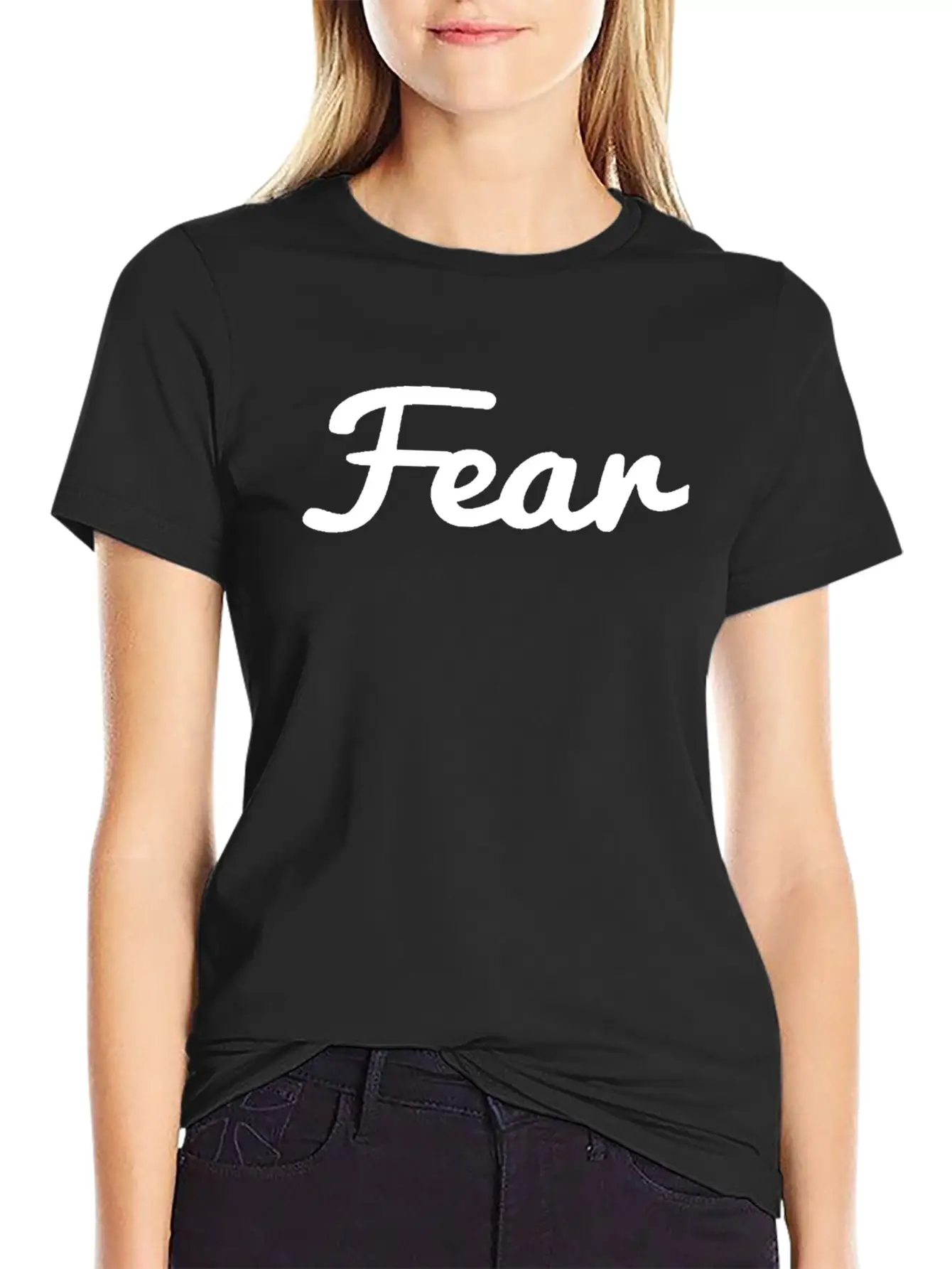 Fear Basic Graphic T-Shirt ¨C Daily Comfort In Soft Cotton