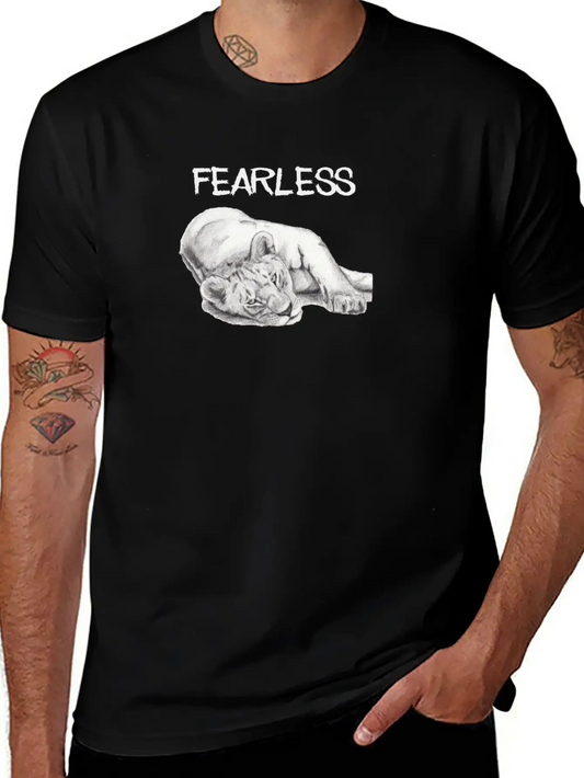 Fearless Unisex Casual T-Shirt ¨C Clean Design For Daily Comfort