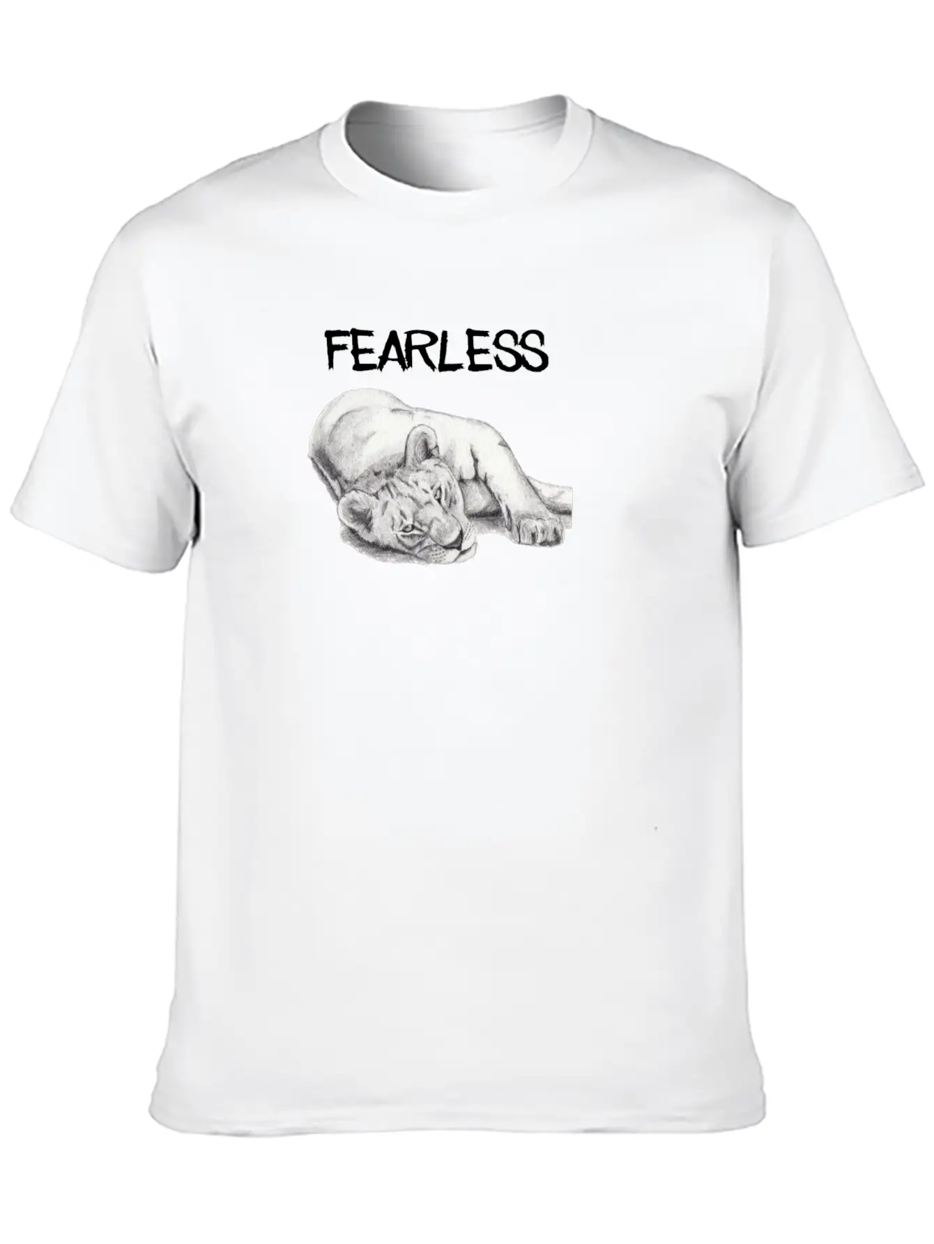 Fearless Unisex Casual T-Shirt ¨C Clean Design For Daily Comfort