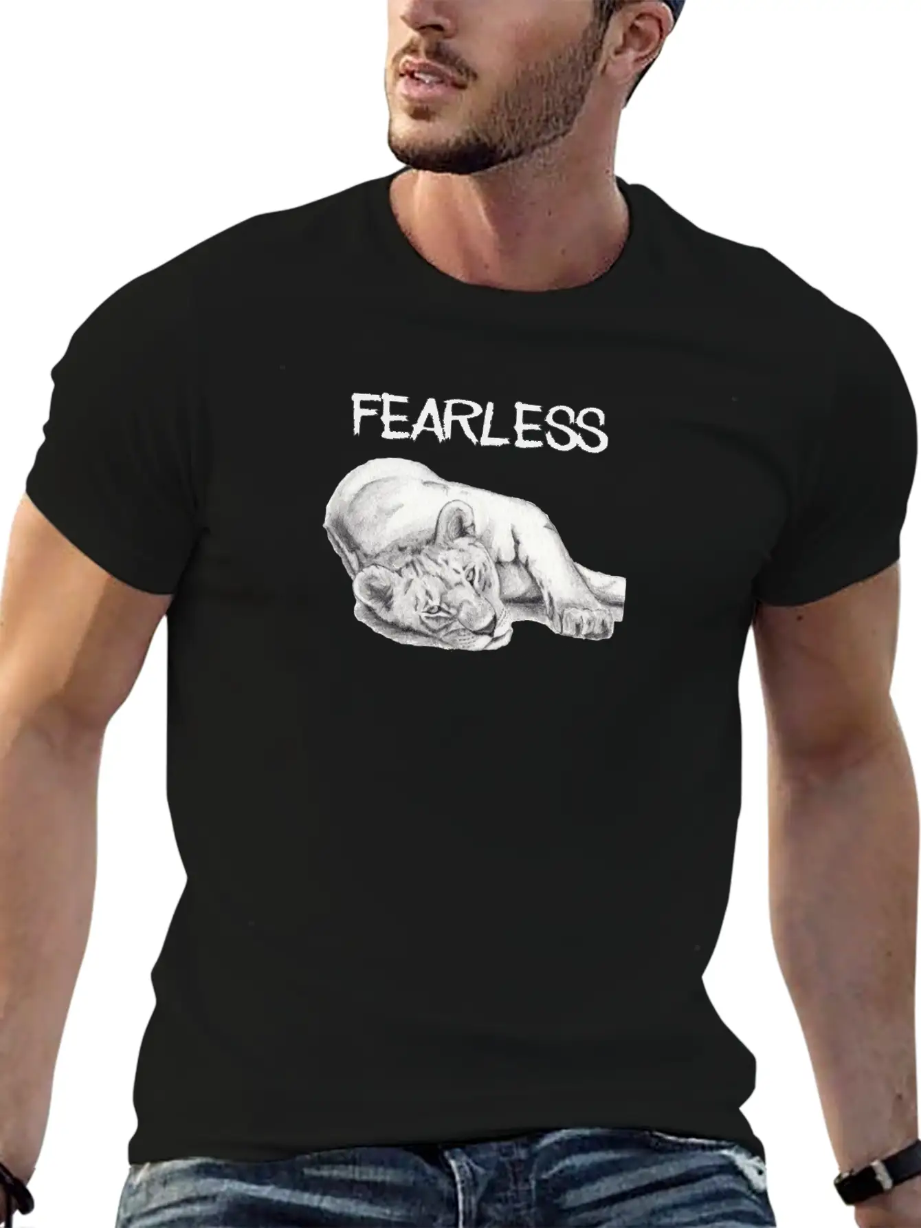 Fearless Unisex Casual T-Shirt ¨C Clean Design For Daily Comfort