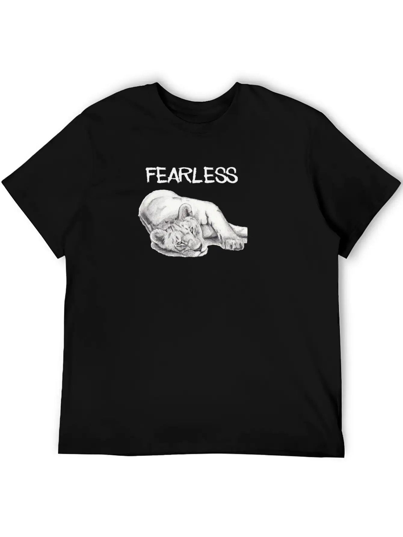 Fearless Unisex Casual T-Shirt ¨C Clean Design For Daily Comfort