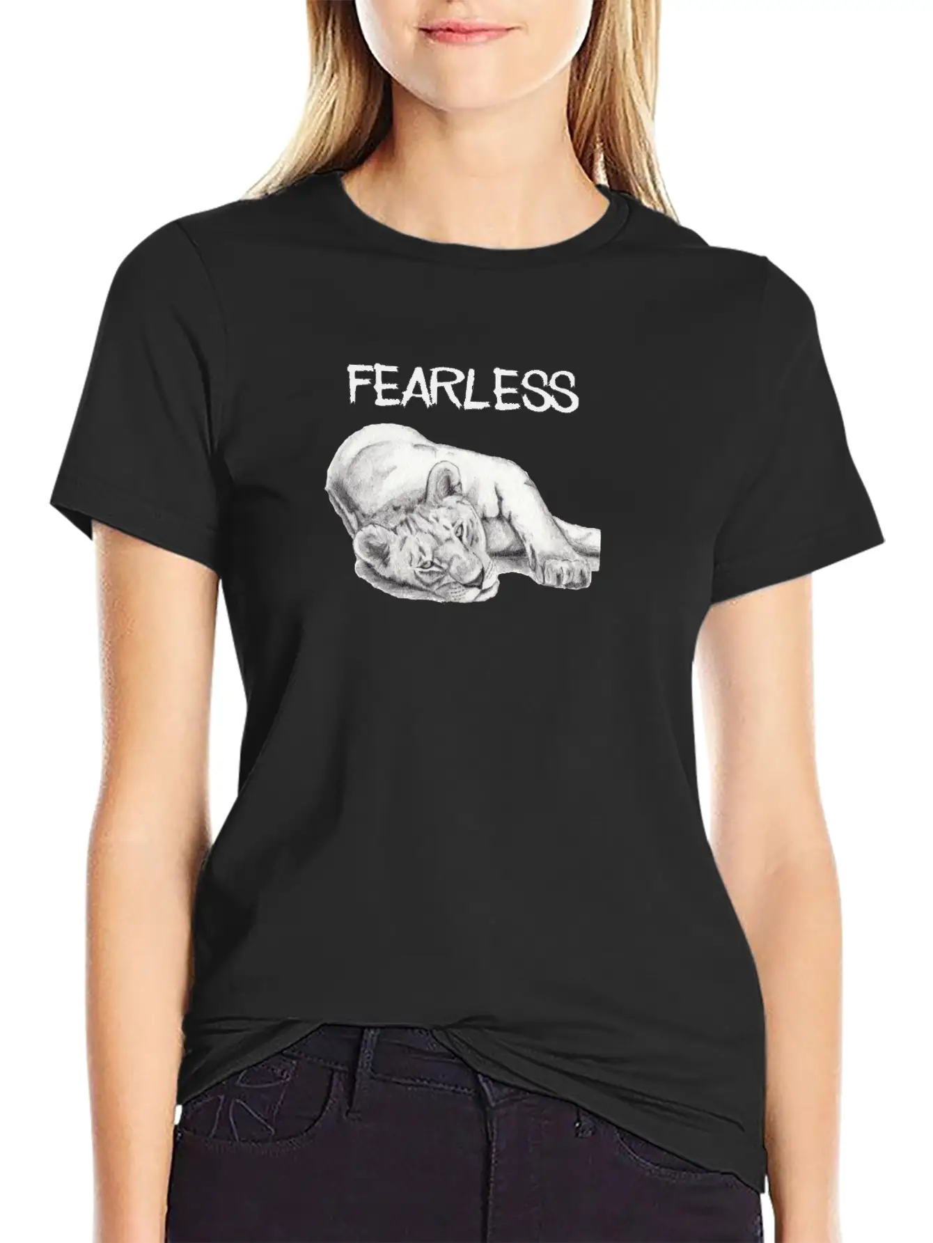 Fearless Unisex Casual T-Shirt ¨C Clean Design For Daily Comfort