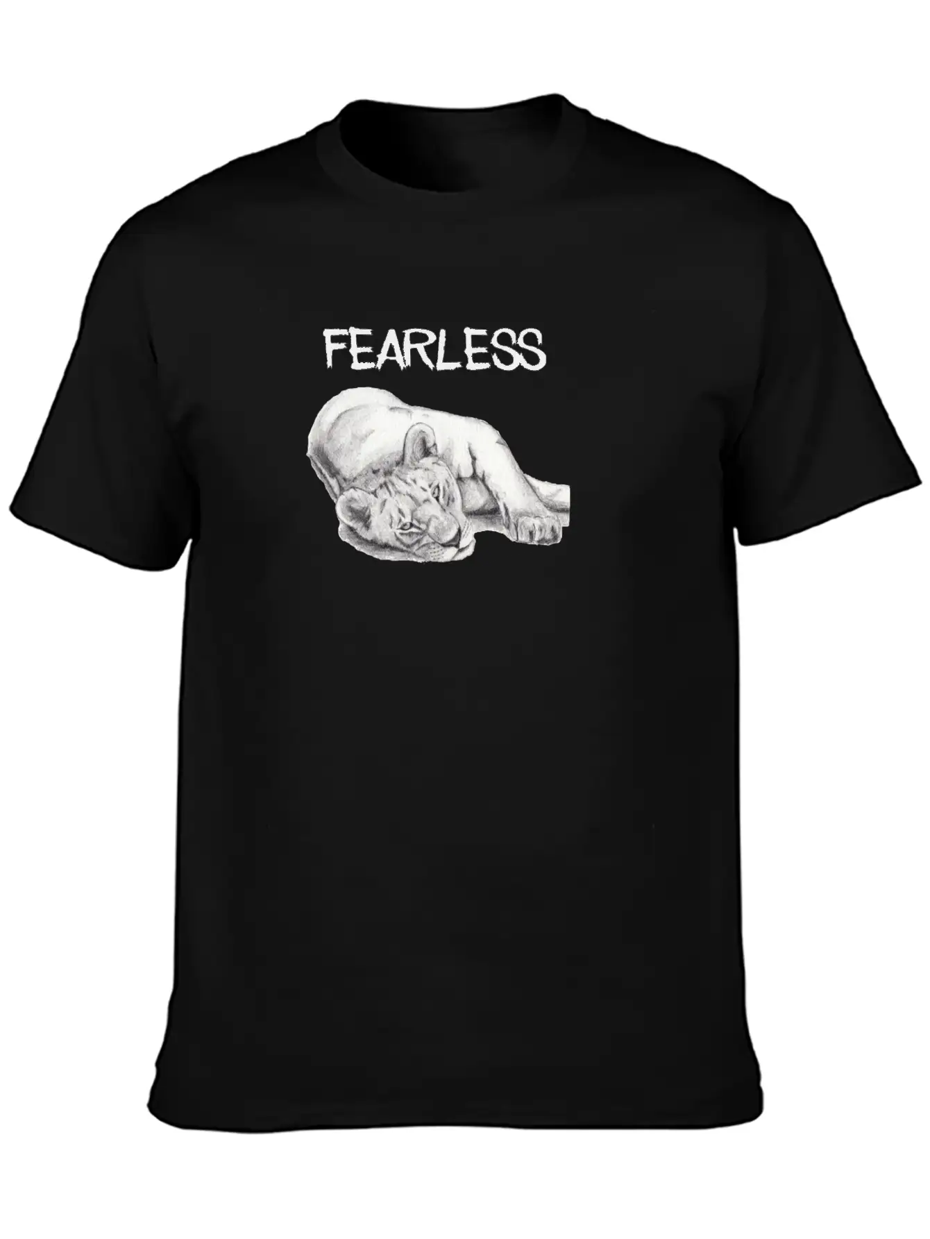 Fearless Unisex Casual T-Shirt ¨C Clean Design For Daily Comfort
