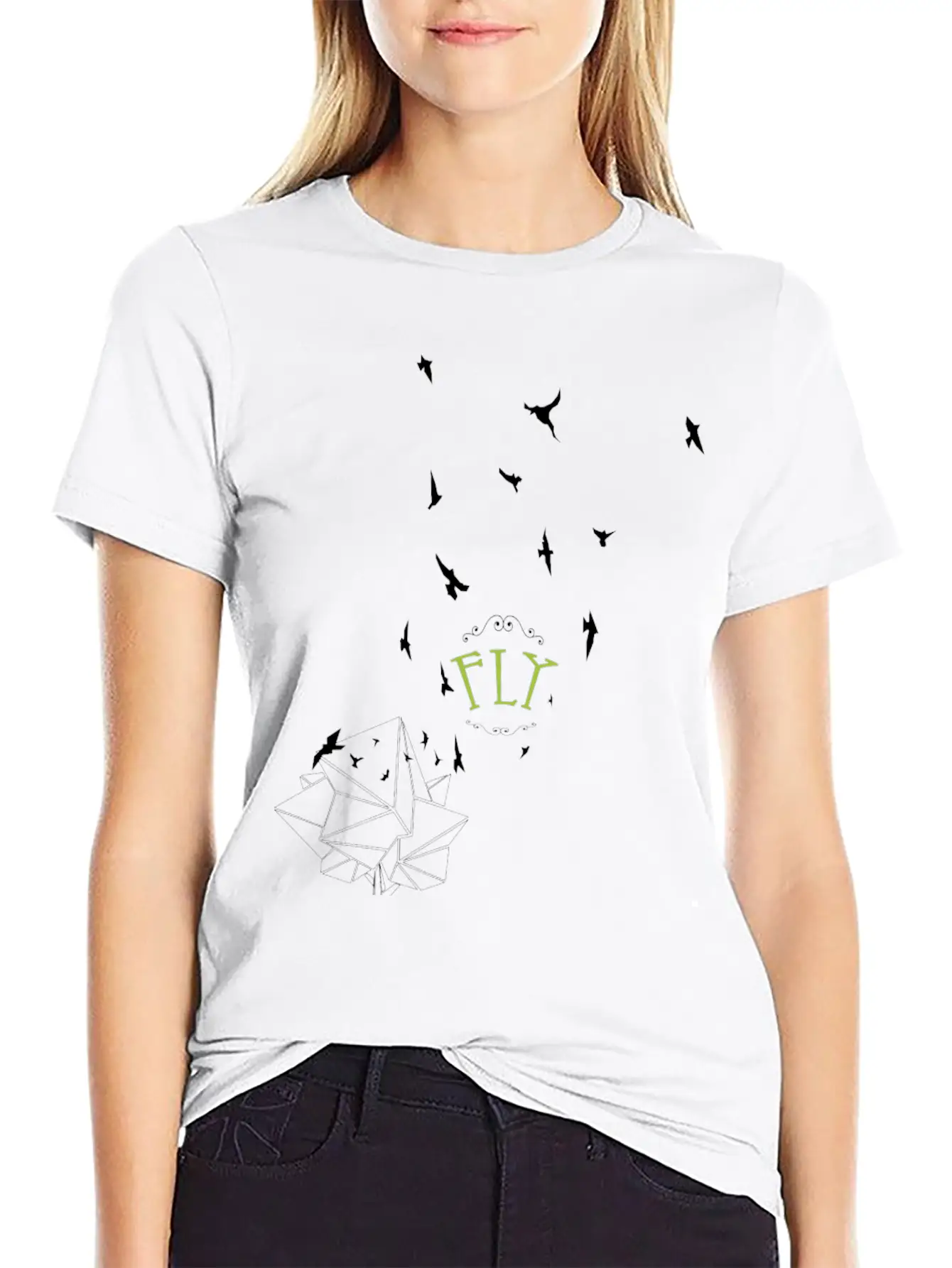 Feel Free To Fly Essential Cotton Tee For Daily Outfits ¨C Unisex Style