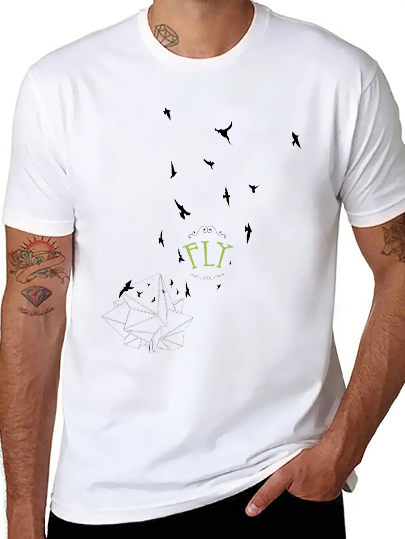 Feel Free To Fly Essential Cotton Tee For Daily Outfits ¨C Unisex Style