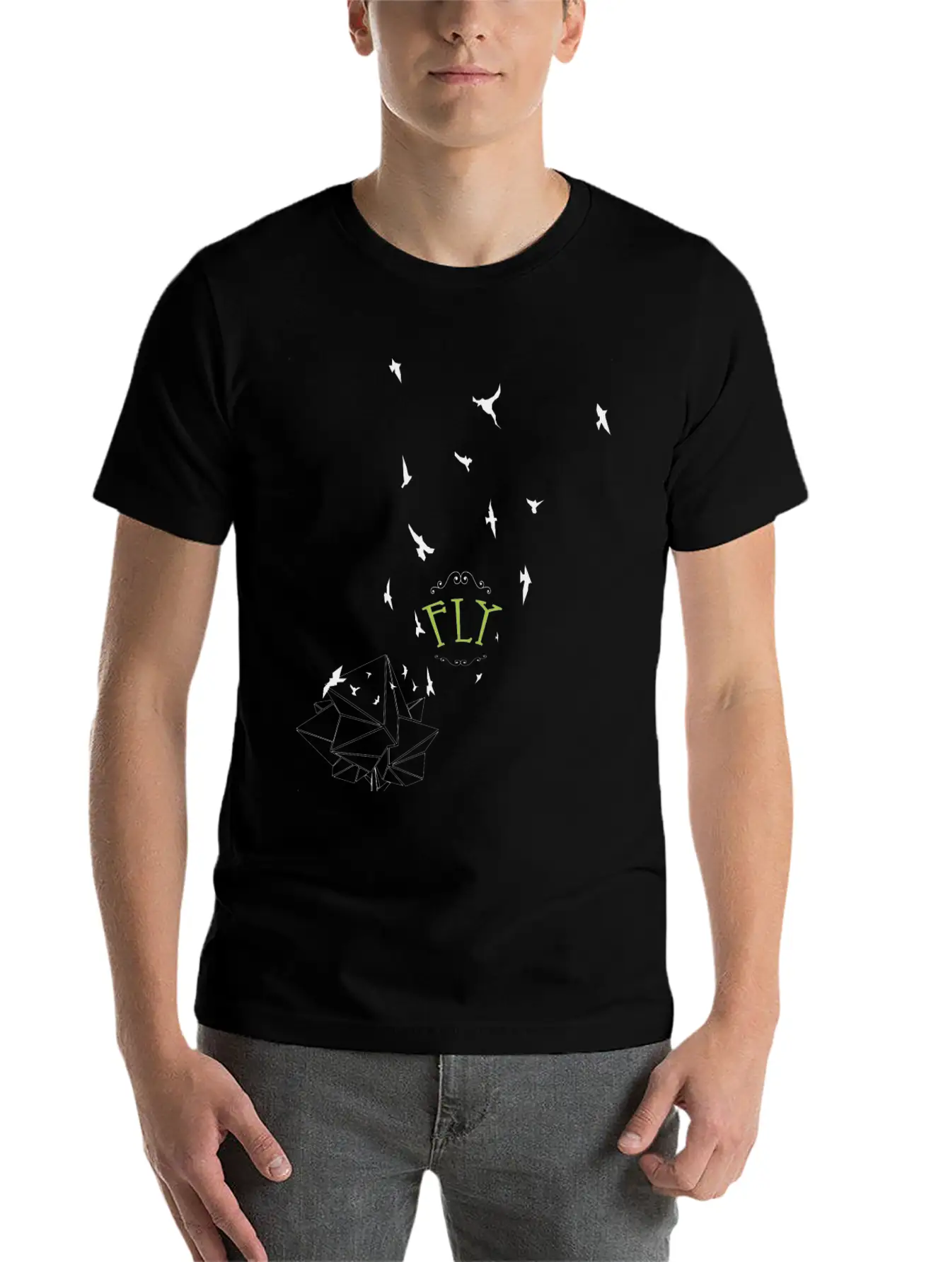 Feel Free To Fly Essential Cotton Tee For Daily Outfits ¨C Unisex Style