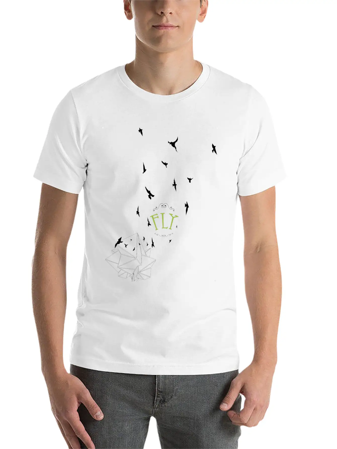 Feel Free To Fly Essential Cotton Tee For Daily Outfits ¨C Unisex Style
