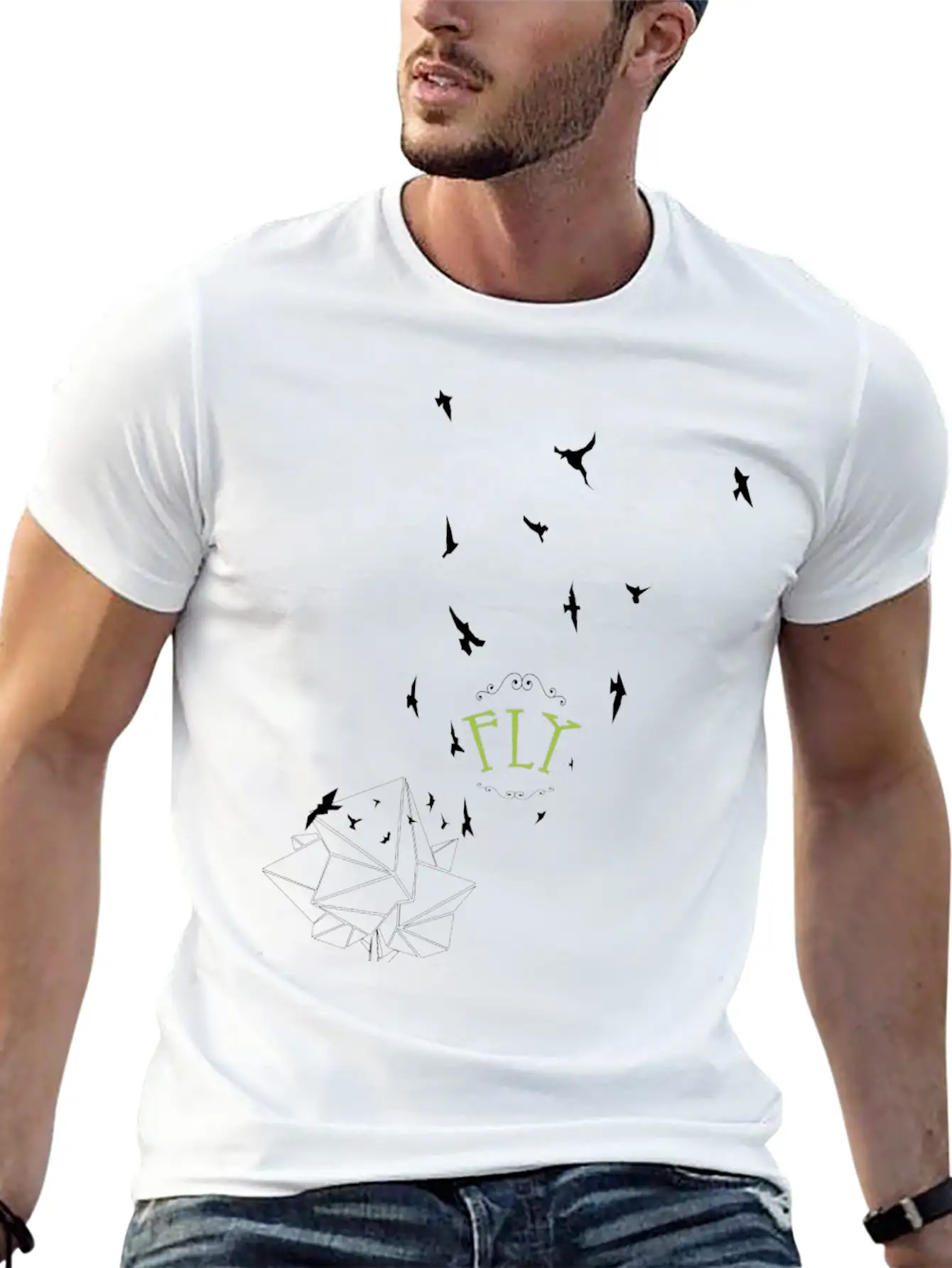 Feel Free To Fly Essential Cotton Tee For Daily Outfits ¨C Unisex Style
