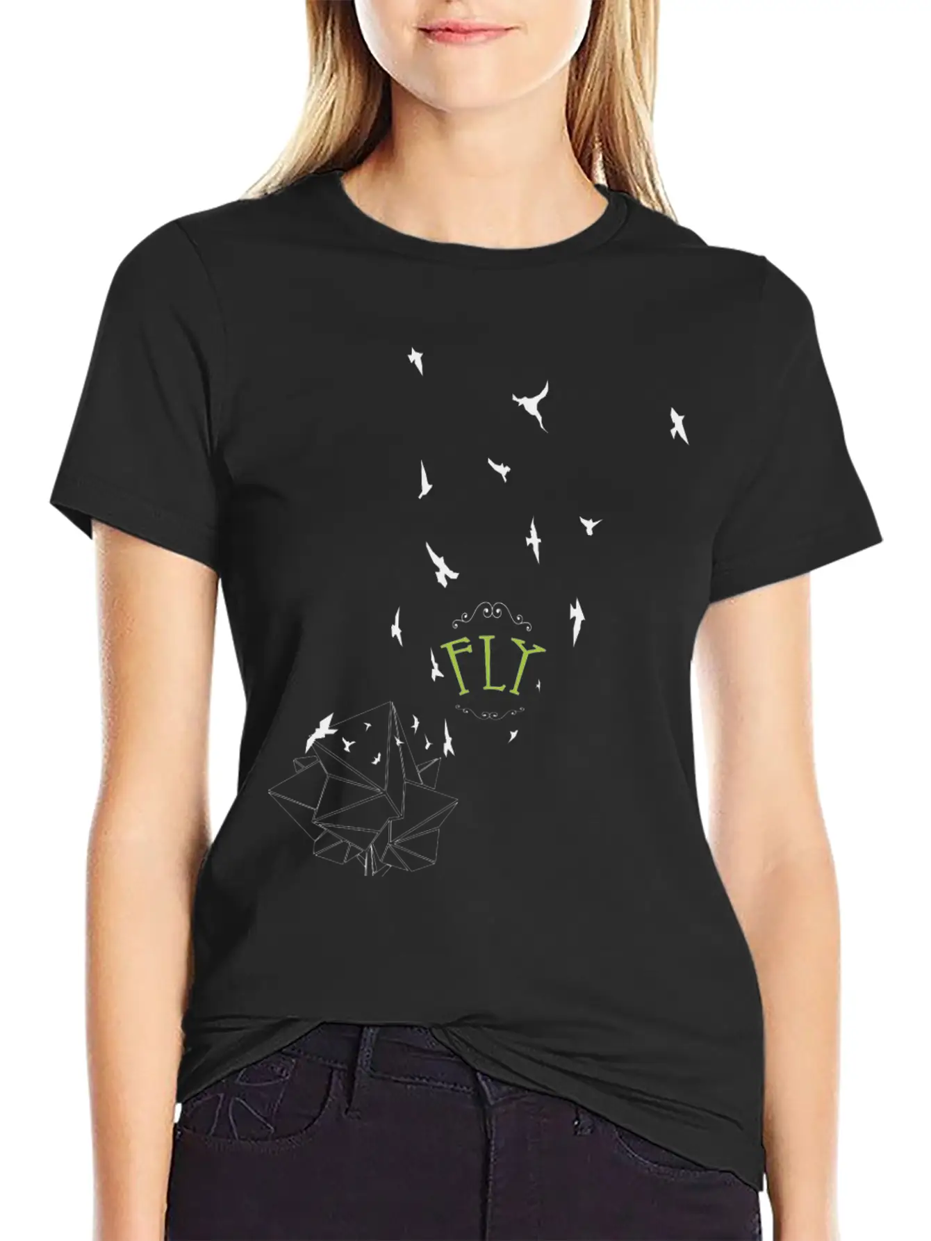 Feel Free To Fly Essential Cotton Tee For Daily Outfits ¨C Unisex Style