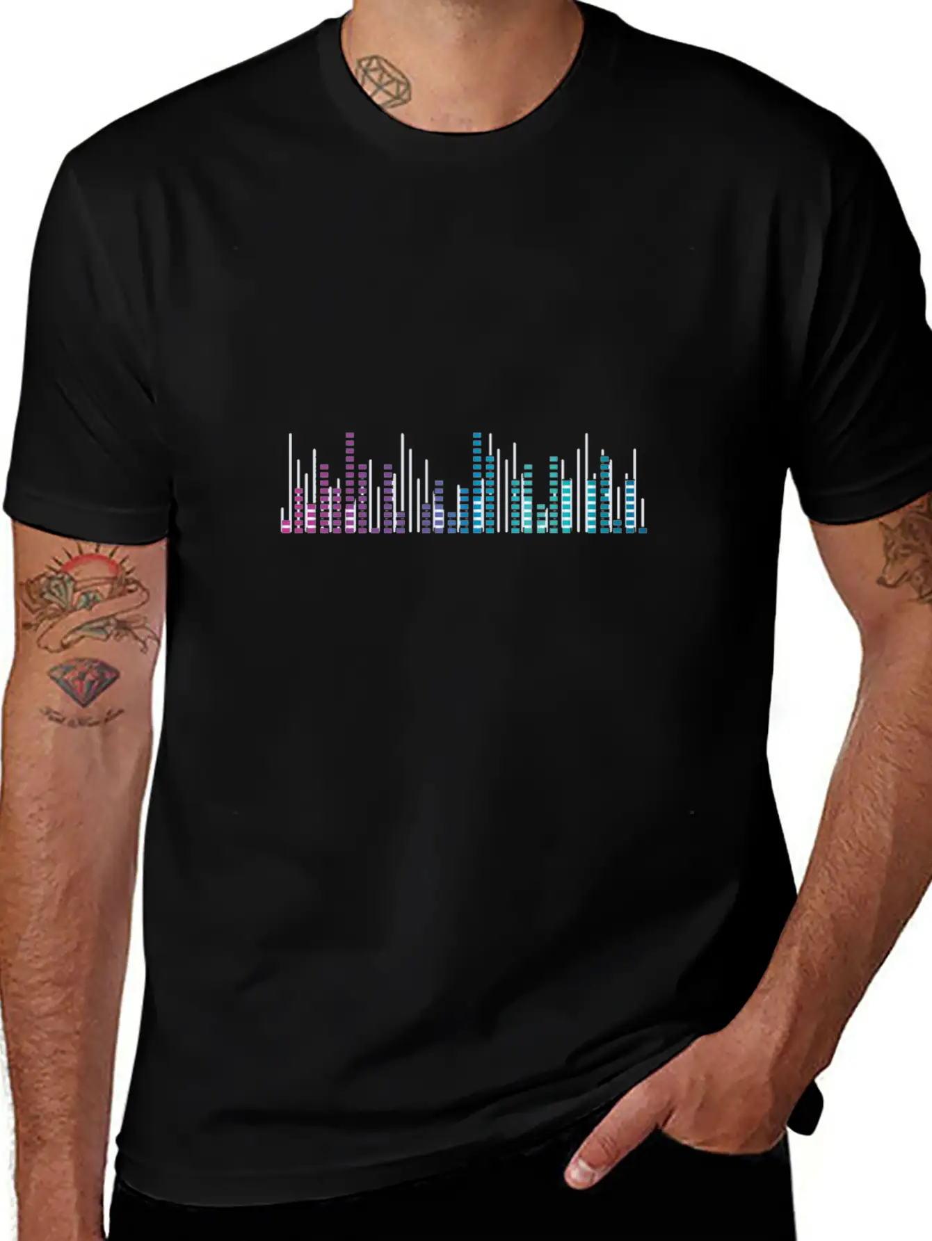Feel The Beat Essential Cotton Tee For Daily Outfits ¨C Unisex Style