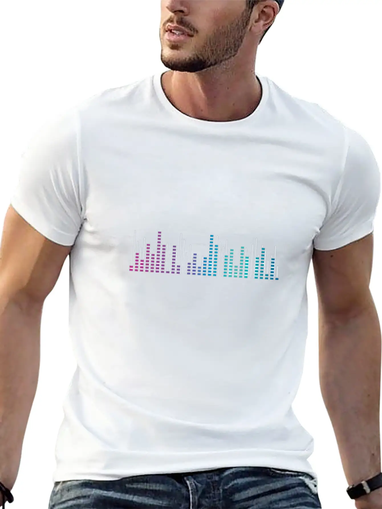 Feel The Beat Essential Cotton Tee For Daily Outfits ¨C Unisex Style