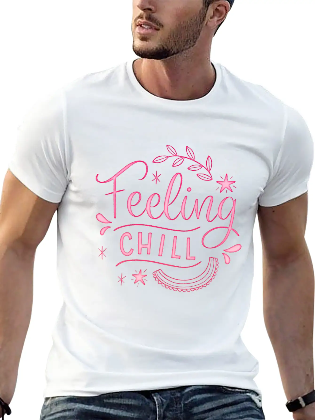Feeling Chill Soft Cotton Short Sleeve Tee ¨C Unisex Wardrobe Staple