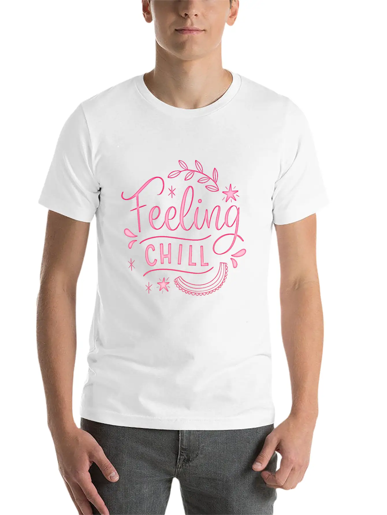 Feeling Chill Soft Cotton Short Sleeve Tee ¨C Unisex Wardrobe Staple